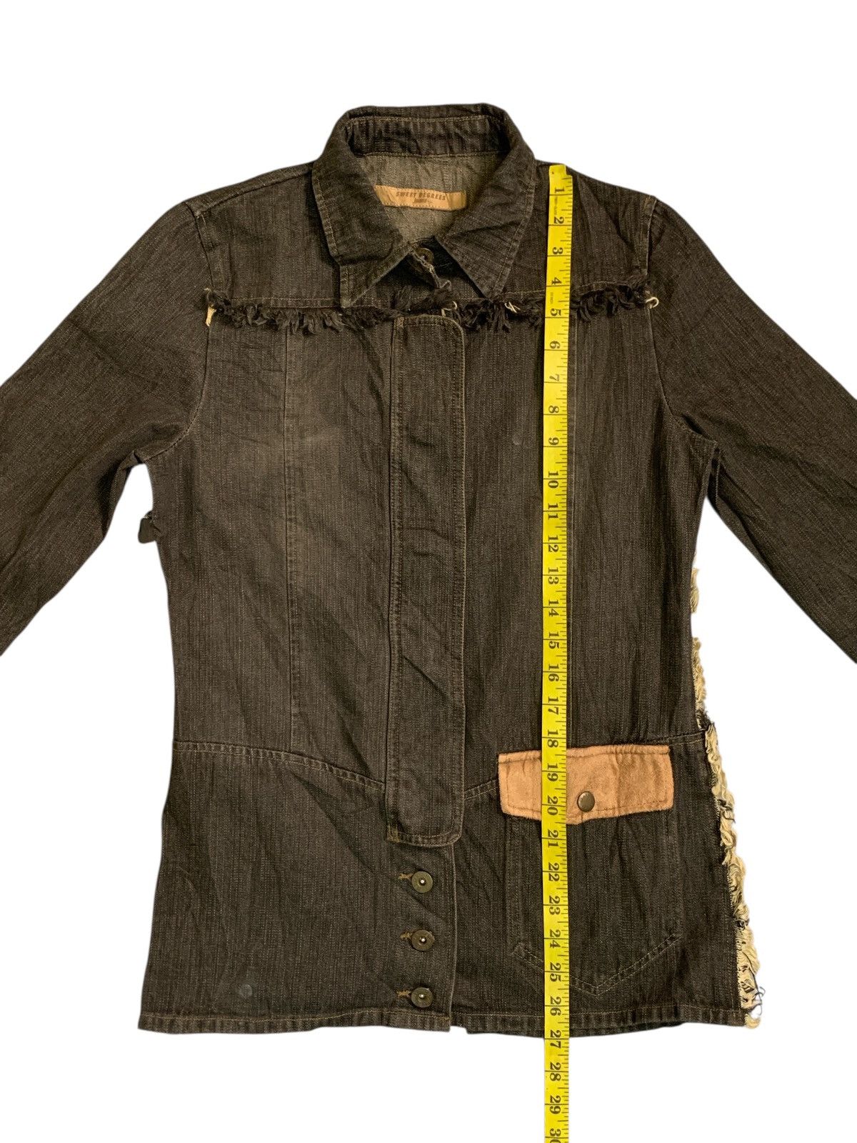 Japanese Brand Rare Design Vintage Sweet Degrees Jeans Denim Jacket Size M / US 6-8 / IT 42-44 - 10 Thumbnail
