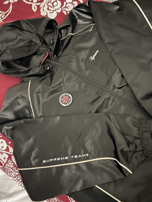 直営 supreme 24ss satin hooded track jacket L - ジャケット/アウター