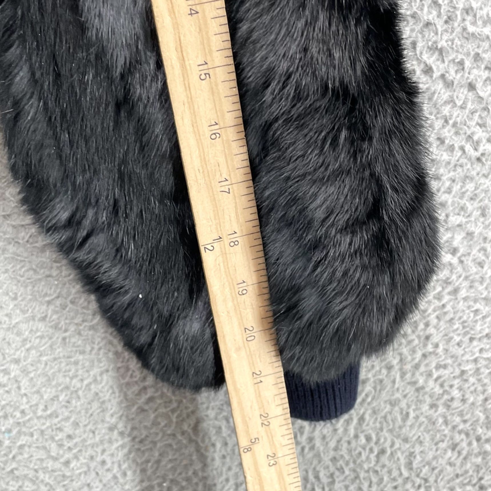Vintage VINTAGE VTG Faux Fur Bomber Jacket Womens XL Black 90s Glamourous Cocktail Going Out 80s Club Streetwear Coat Size XL / US 12-14 / IT 48-50 - 5 Thumbnail