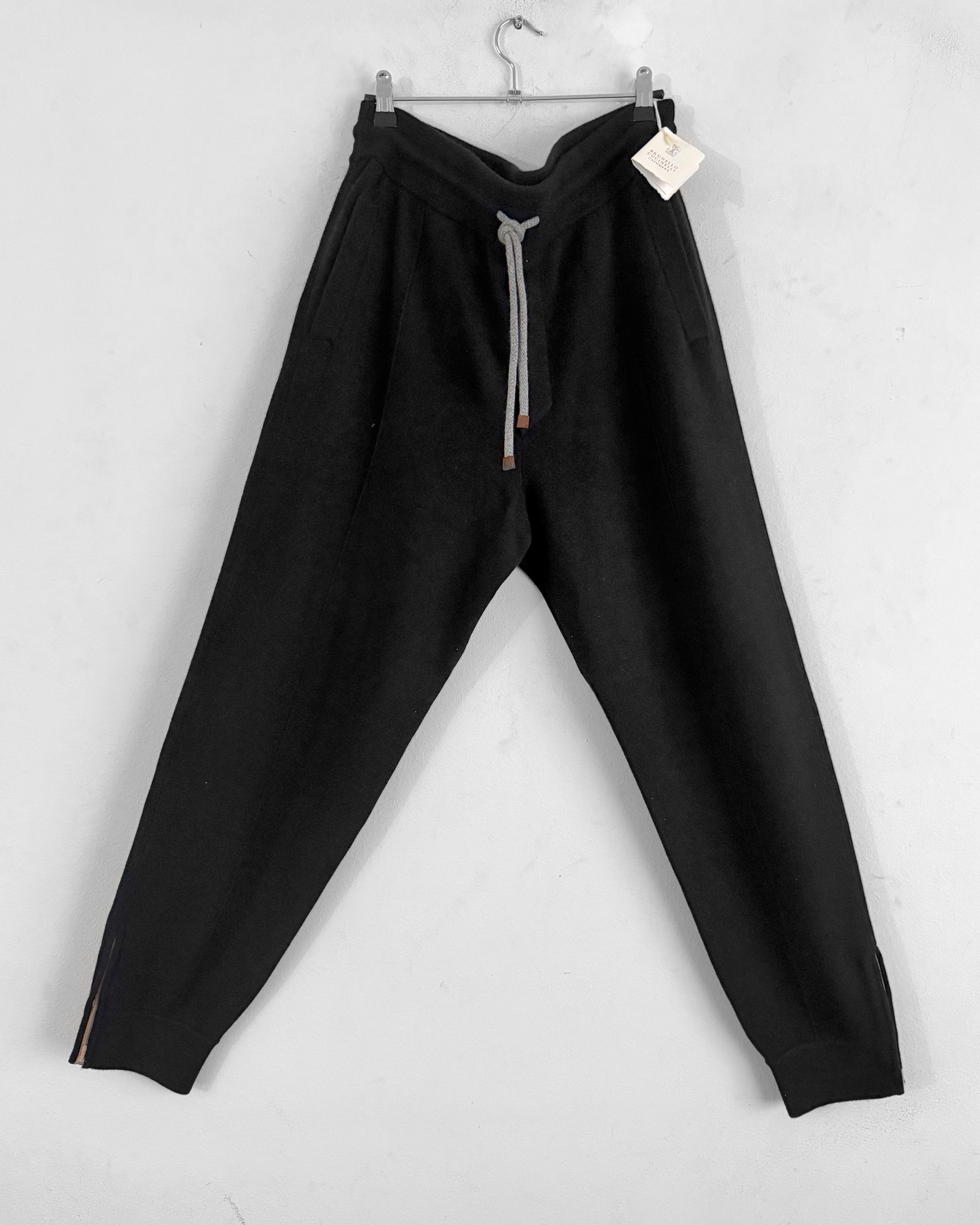 Brunello Cucinelli Premium Cashmere Drawstring Trousers Size US 34 / EU 50 - 4 Thumbnail