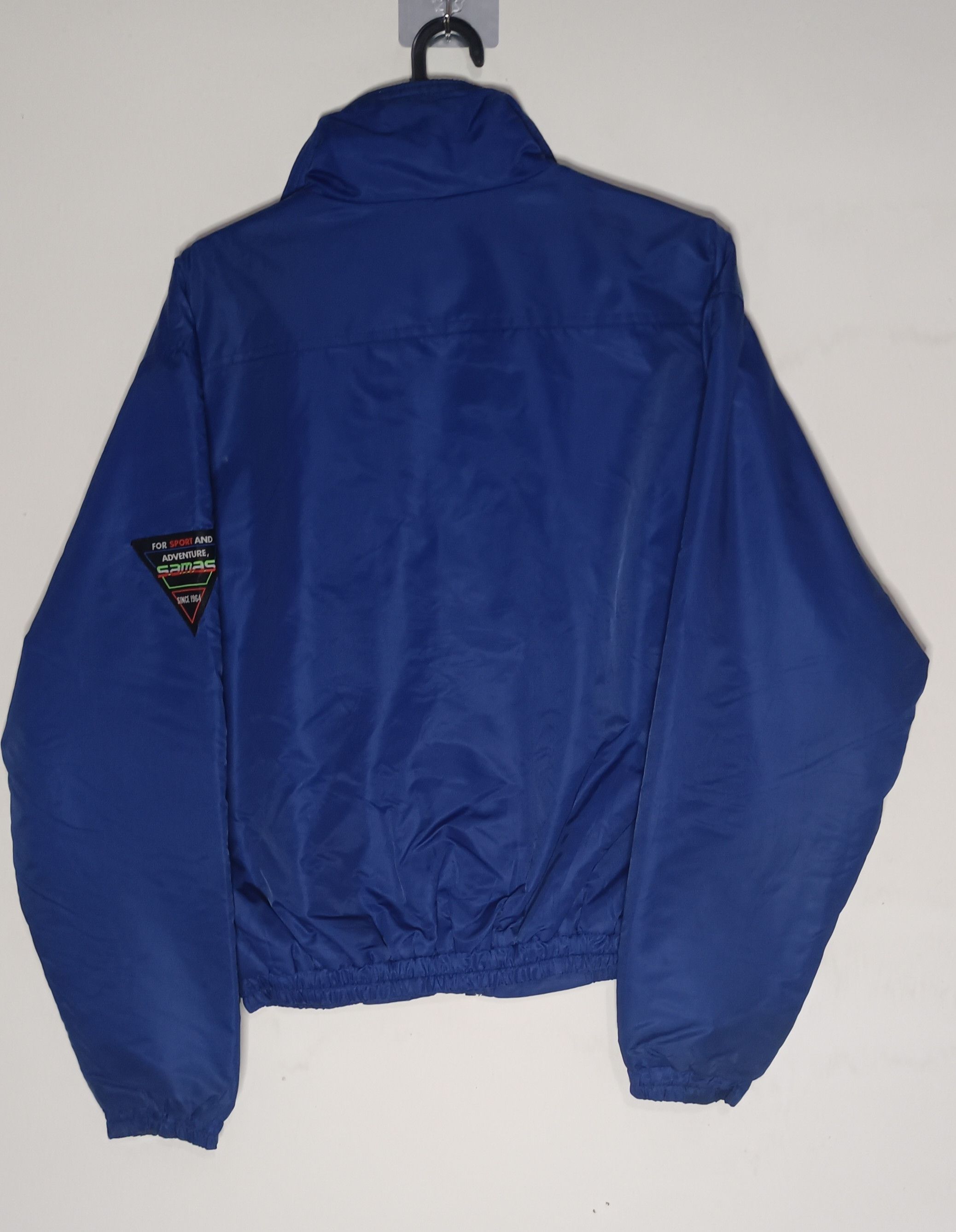 Japanese Brand × Vintage Vintage Samas Italian Sport Logo Lined Zipper Jacket Size US M / EU 48-50 / 2 - 2 Thumbnail