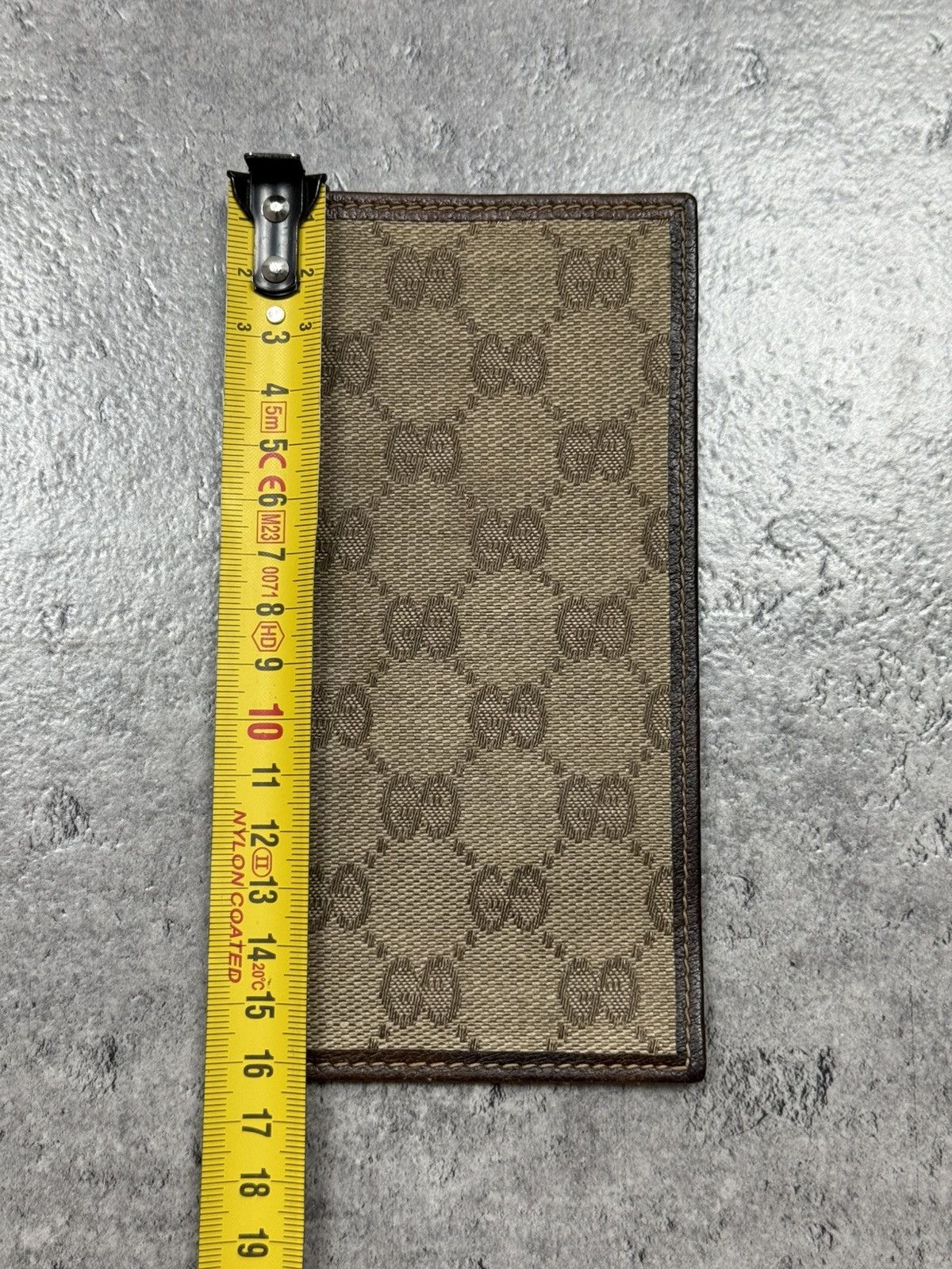 Gucci Vjntage Gucci Wallet 80s Retro Monogram Style Rare Size ONE SIZE - 8 Thumbnail