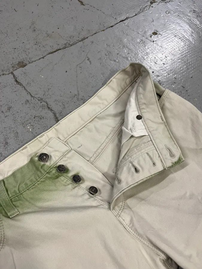Gucci SS2009 Gucci Gradient White & Green Pants Size 28" / US 6 / IT 42 - 12 Thumbnail