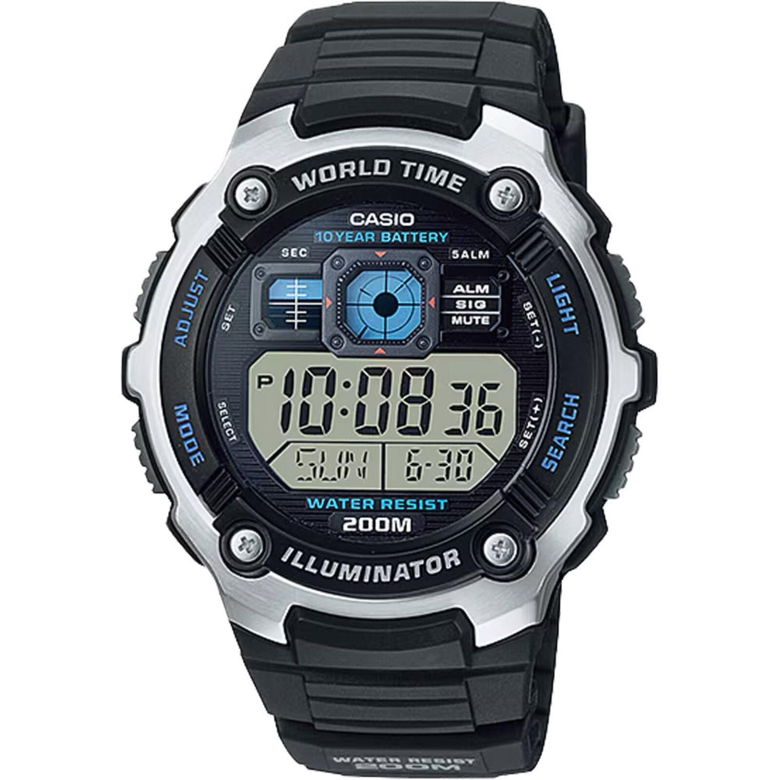 Casio Casio Men's Watch - AE-2000W-1AV Size ONE SIZE - 1 Preview