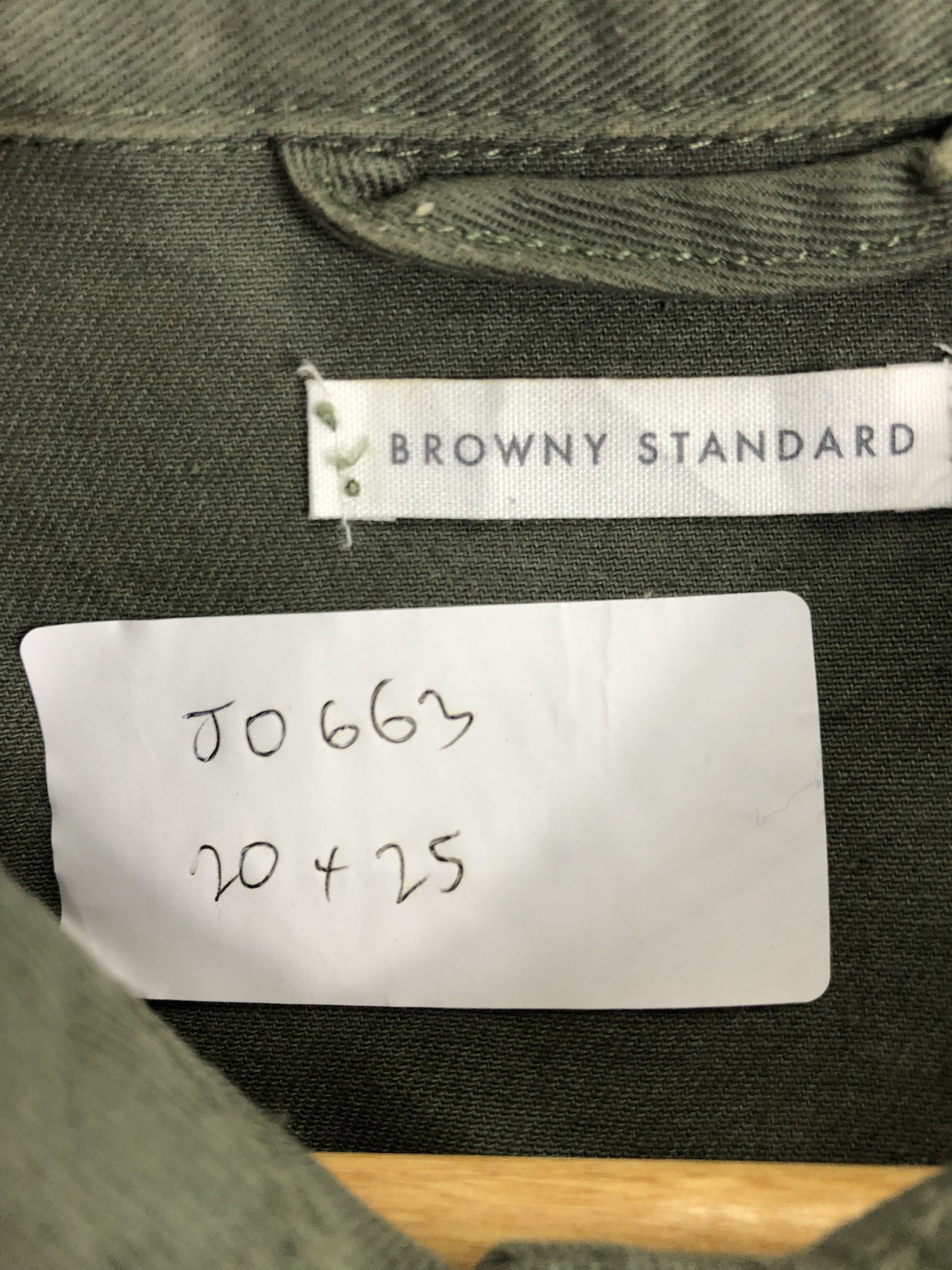 Vintage Vintage Us Army Green Denim Jacket J0663 Size US M / EU 48-50 / 2 - 12 Thumbnail