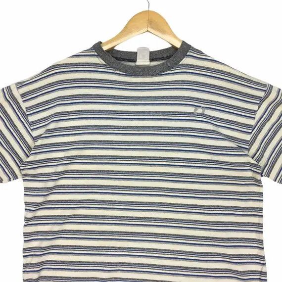 Hang Ten Vtg HANG TEN Hawaii Striped Tee Shirt Surf Tee Casual Size US L / EU 52-54 / 3 - 2 Thumbnail