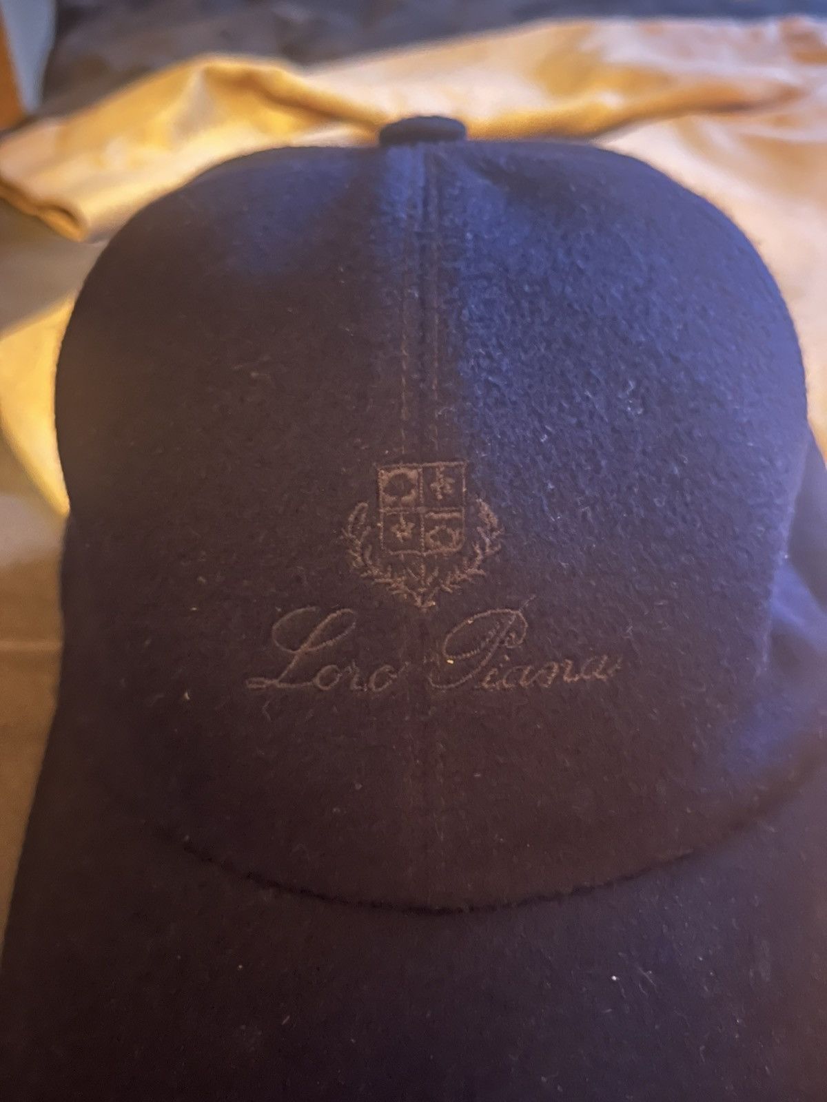Loro Piana Loro Piana navy cashmere cap size medium Size ONE SIZE - 2 Thumbnail