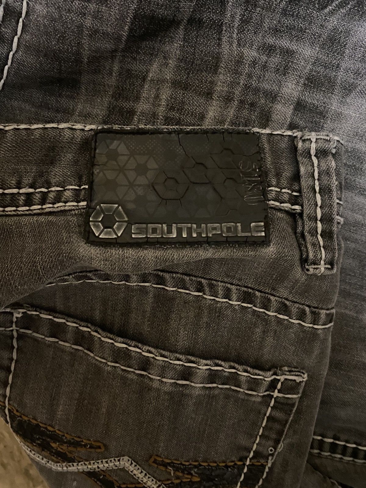 Southpole × Vintage Baggy stone wash south pole Jorts Size US 40 / EU 56 - 3 Thumbnail