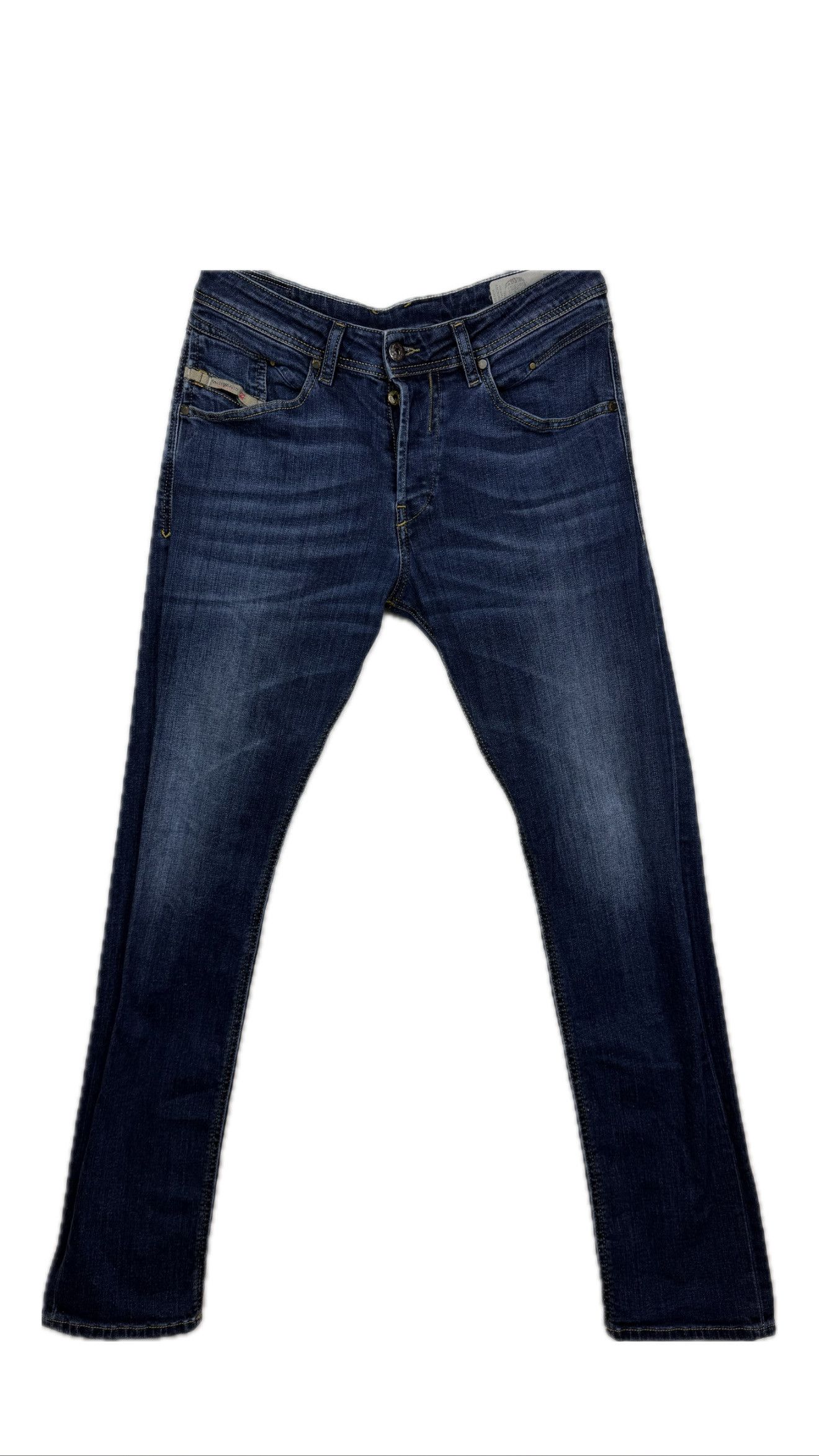 Diesel Diesel Belther Blue Jeans W30 Regular Tapered Size US 30 / EU 46 - 1 Thumbnail