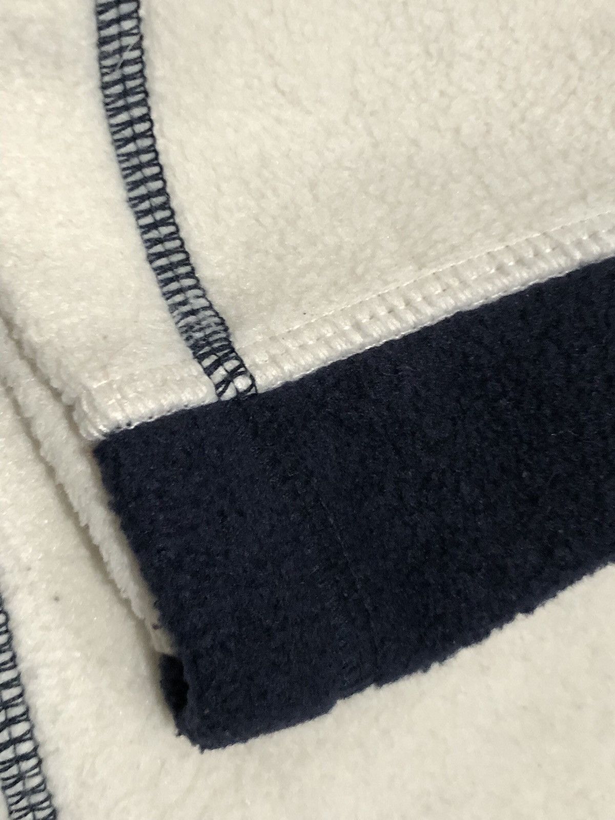 Nautica × Vintage 90s Nautica Jeans Co Fleece Hoodie Size US L / EU 52-54 / 3 - 3 Thumbnail
