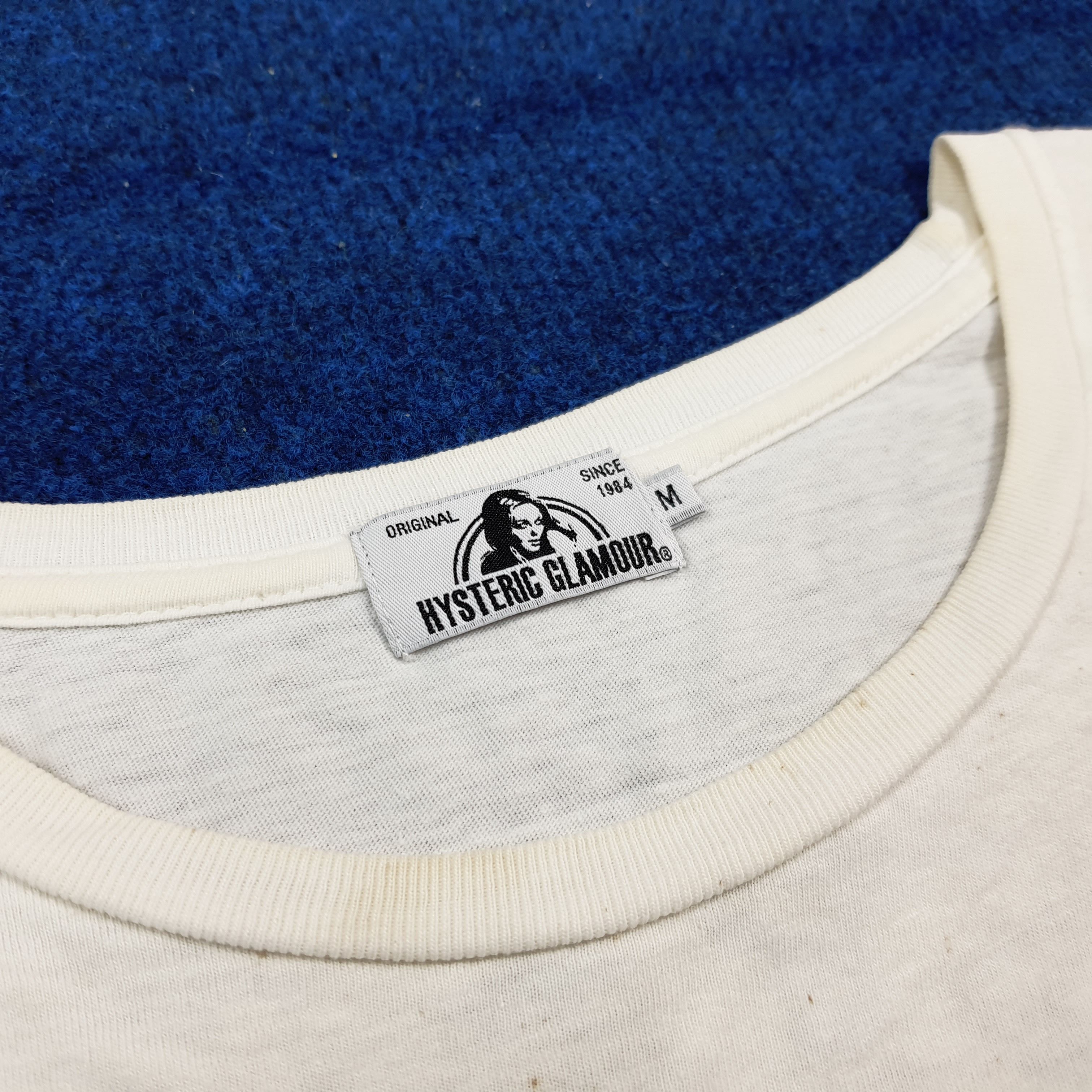 Hysteric Glamour Vintage Hysteric Glamour Secret Service Pocket Tee C299N2 Size US M / EU 48-50 / 2 - 5 Thumbnail