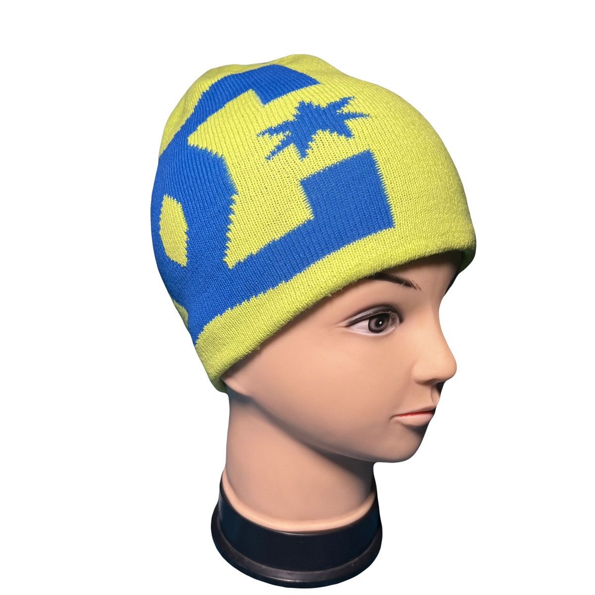 DC Y2k DC Shoes Big Logo Beanie Hat Size ONE SIZE - 4 Thumbnail