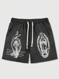 Jean Michiko x Chika EDGE Y2K Drip shorts Size US 34 / EU 50 - 5 Thumbnail