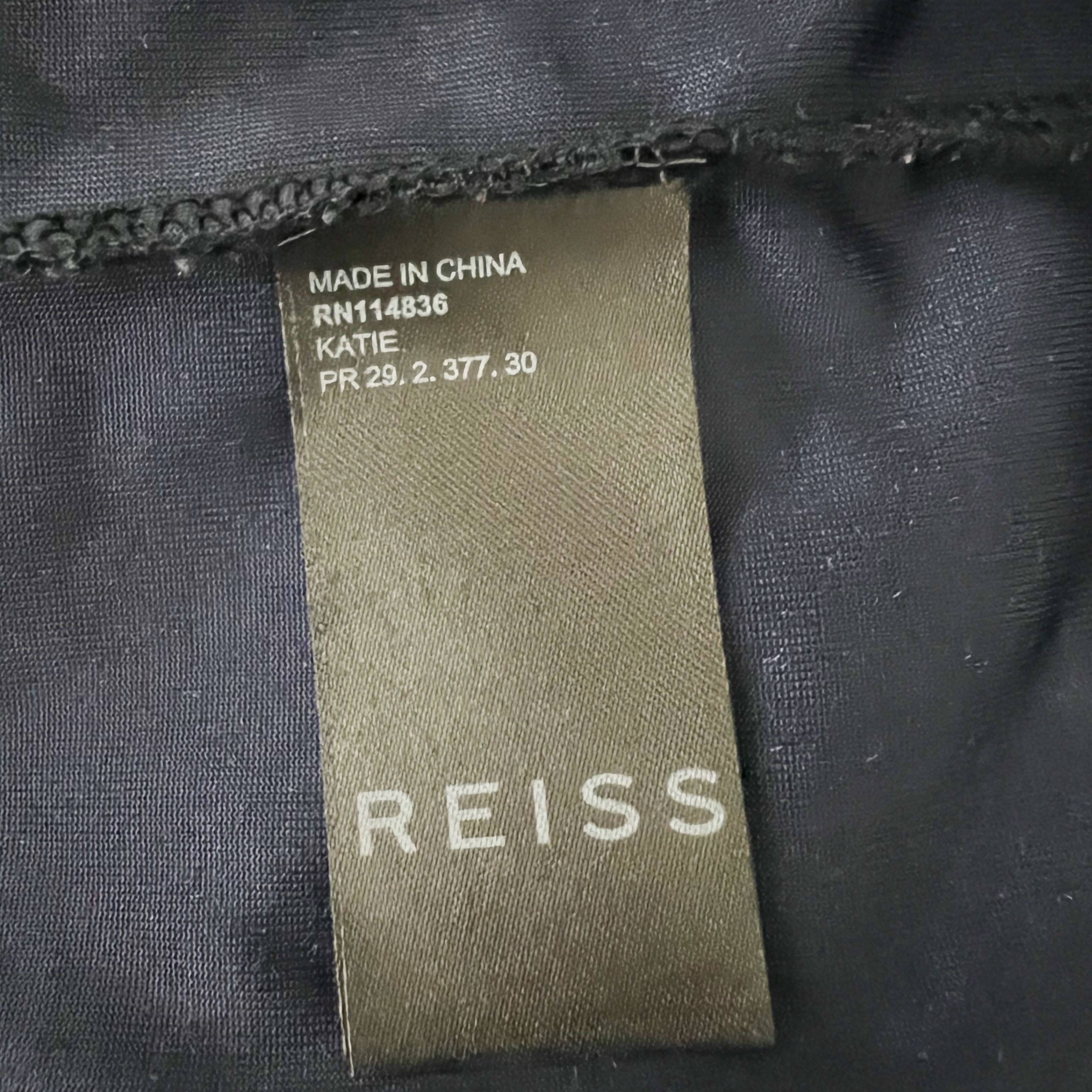 Reiss Reiss Katie Velvet Velour Cut Out Ruched Size XS / US 0-2 / IT 36-38 - 3 Thumbnail