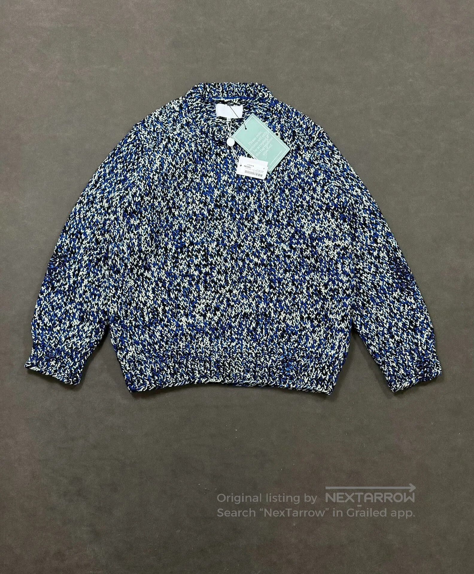 Maison Margiela maison margiela blue snowflake knit sweater. Size US S / EU 44-46 / 1 - 1 Thumbnail
