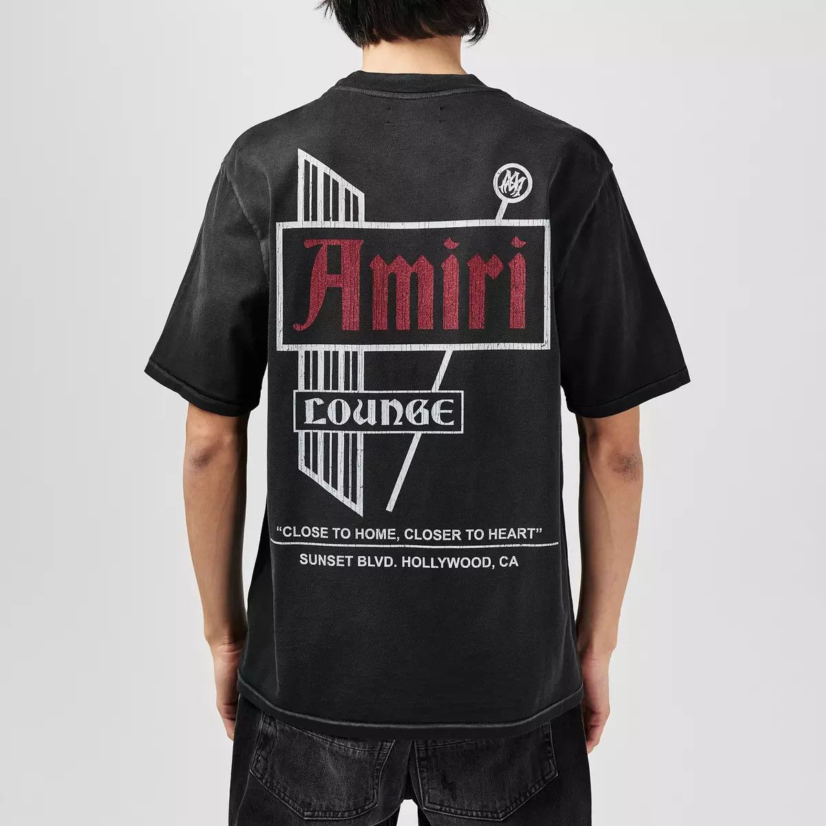 Amiri oc11z0126 Vintage Lounge T-Shirt in Black Size US M / EU 48-50 / 2 - 4 Thumbnail