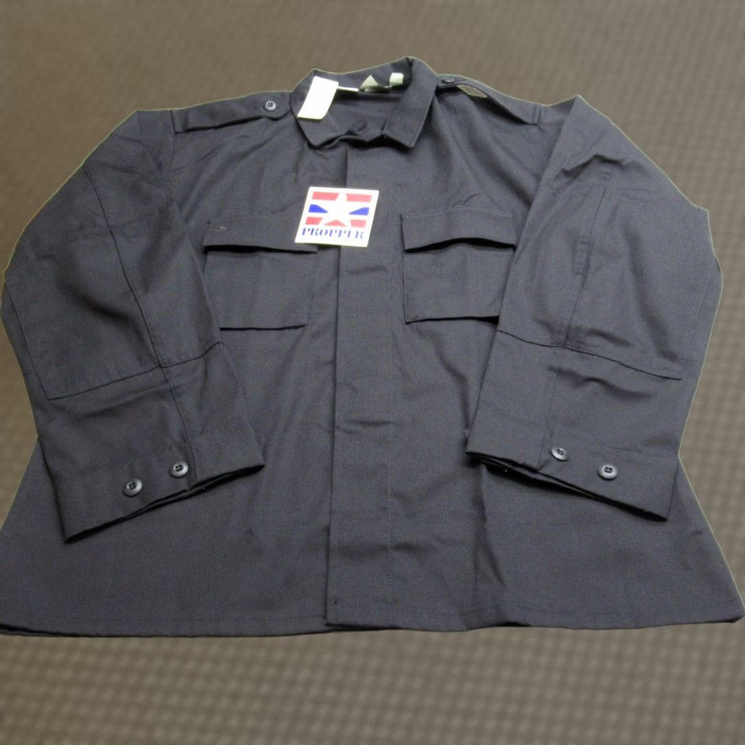 Propper Propper Shirt Mens XL Black BDU Coat 2 Pocket Military Work Utility Uniform NEW Coat Jacket Casual Workwear Mens XL Black Propper Size US XL / EU 56 / 4 - 1 Thumbnail