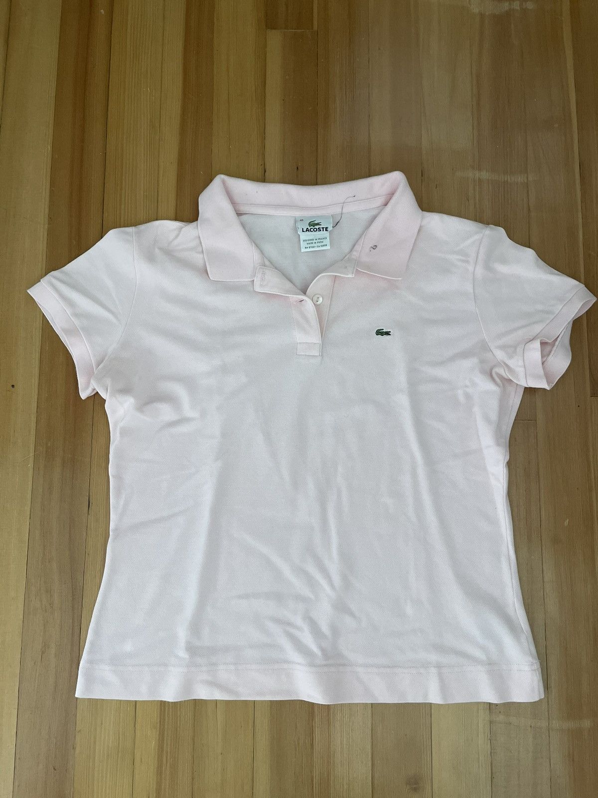 Lacoste Vintage Lacoste Polo Shirt Size S / US 4 / IT 40 - 1 Thumbnail