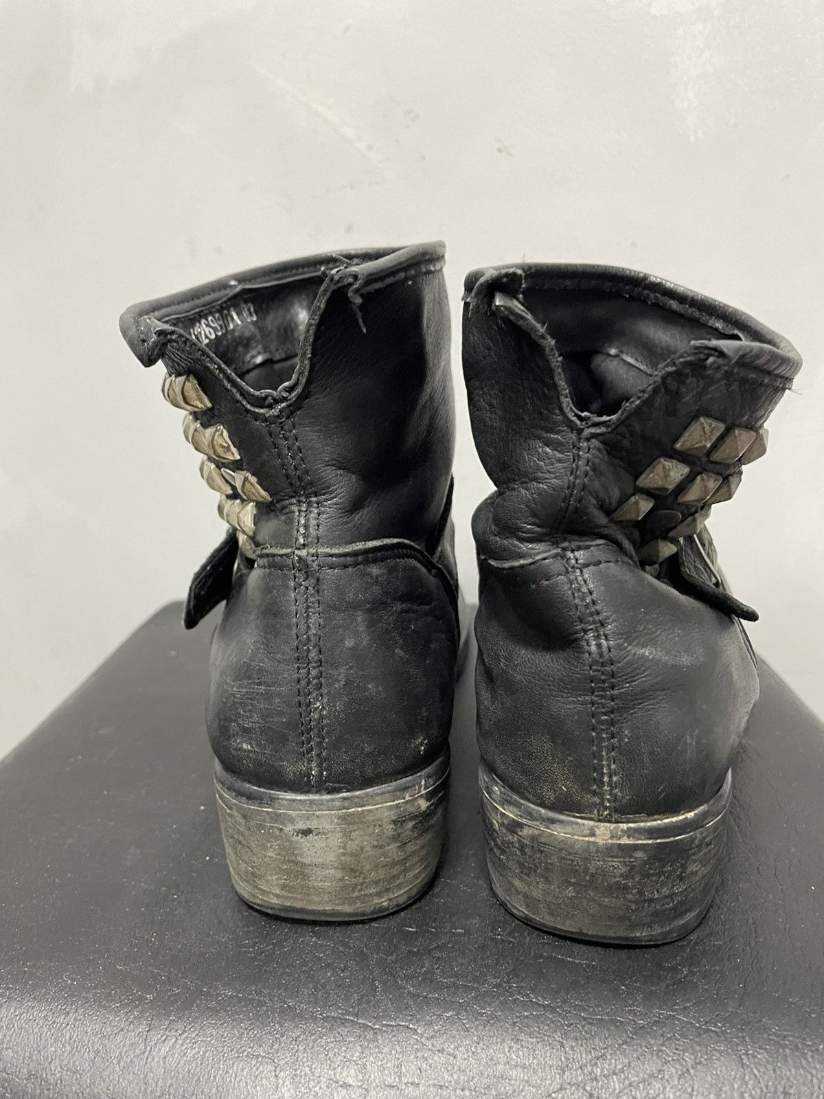 Hedi Slimane Studded western boots hype japanese Hedi slimane style 90s Size US 8 / EU 41 - 4 Thumbnail