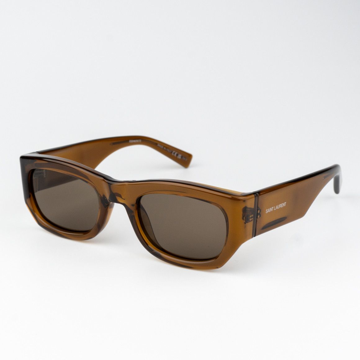 Yves Saint Laurent NEW Saint Laurent SL713 003 Rectangle Unisex Sunglasses Size ONE SIZE - 3 Thumbnail
