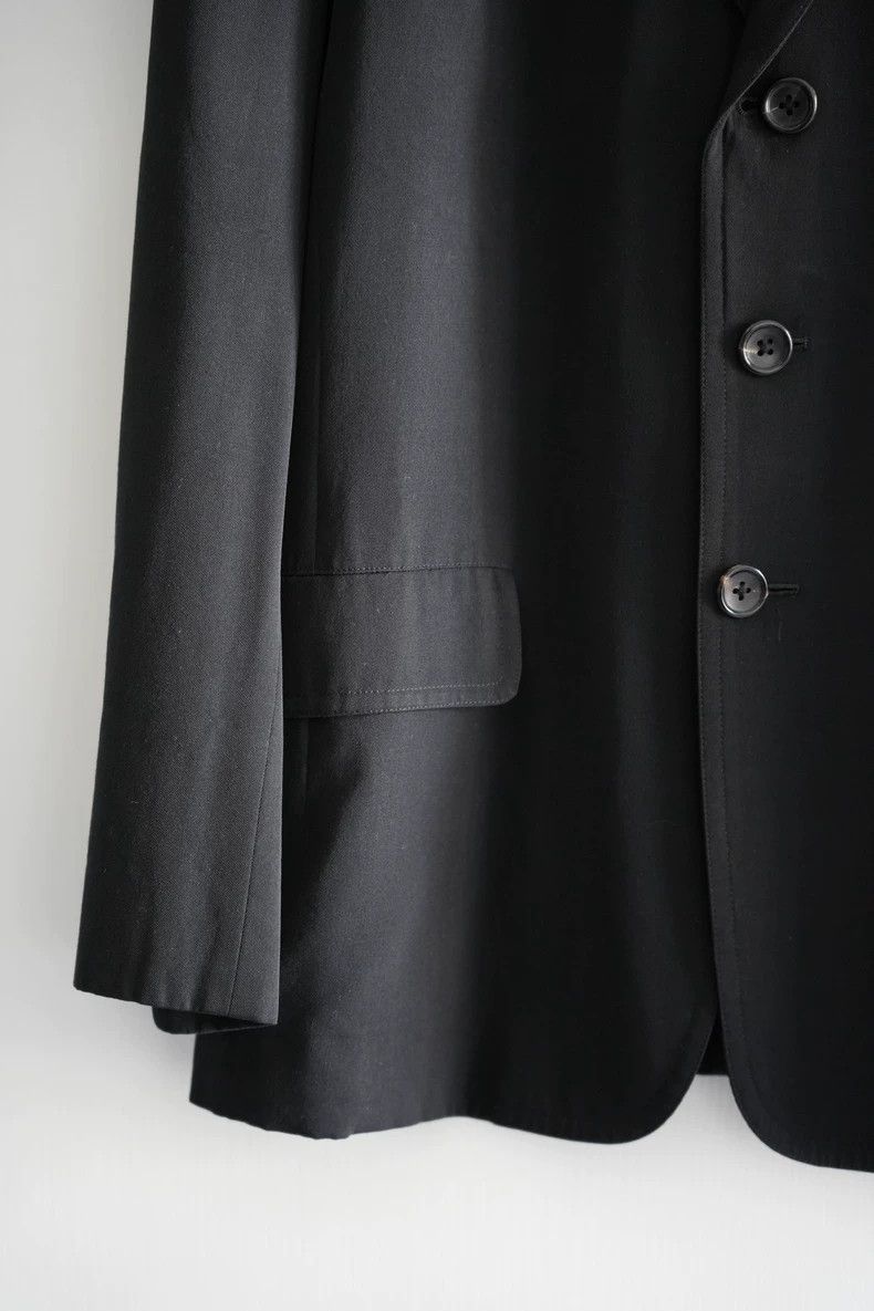 Yohji Yamamoto Yohji Yamamoto size s 98 SS double stitched wool suit 2501- Size 38R - 5 Thumbnail