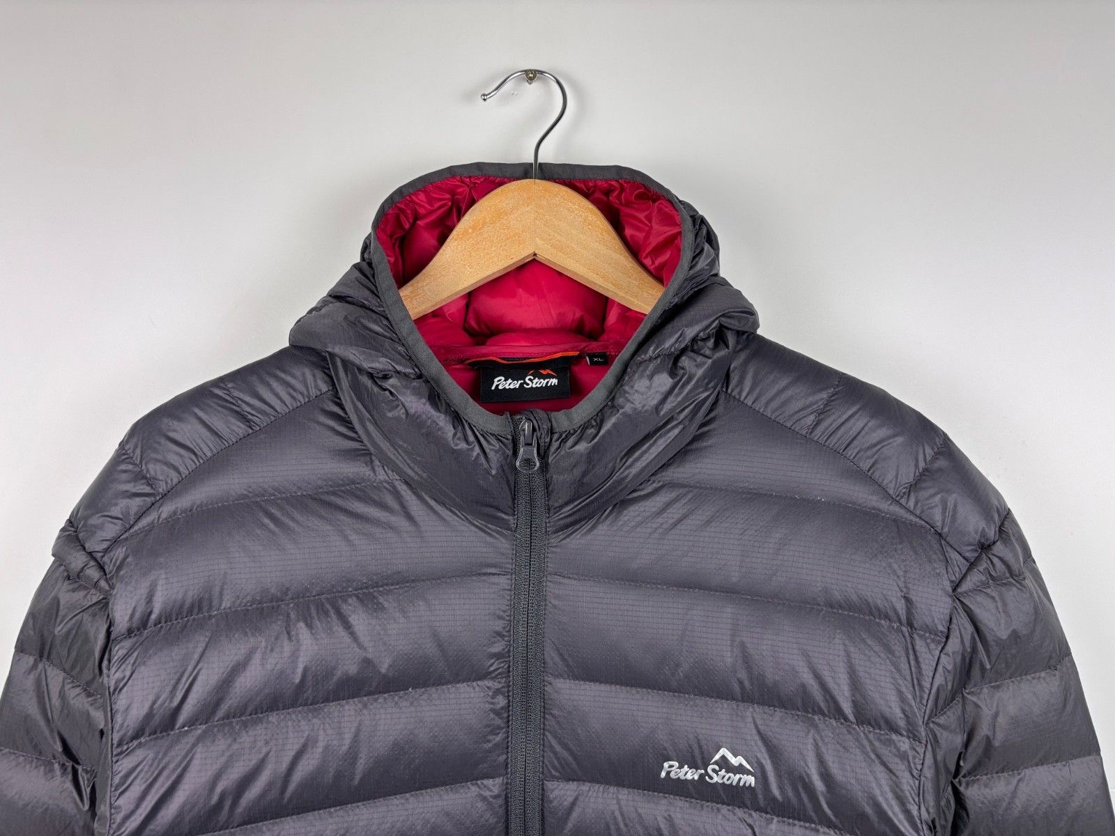 Other Mens Peter Storm Down Hooded Jacket Gray Size XL Size US XL / EU 56 / 4 - 2 Thumbnail