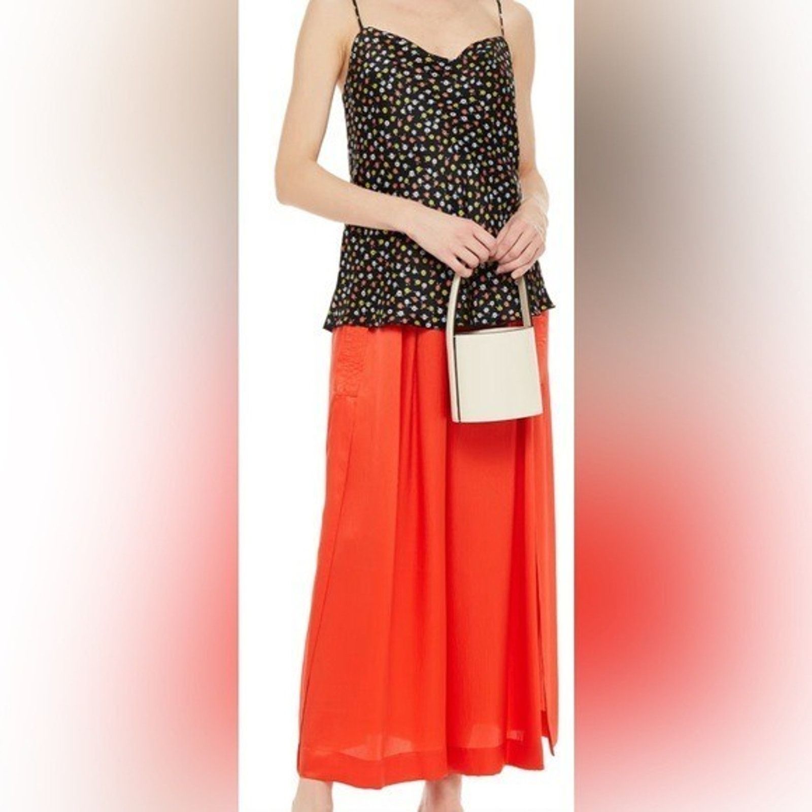 ATM ATM ANTHONY THOMAS MELILLO floral silk crepe top M A001447 Size M / US 6-8 / IT 42-44 - 2 Thumbnail