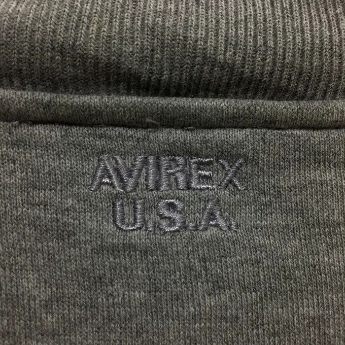 Avirex Vintage AVIREX USA Gray Varsity Jacket Cardigan Sweater Size US XL / EU 56 / 4 - 8 Thumbnail