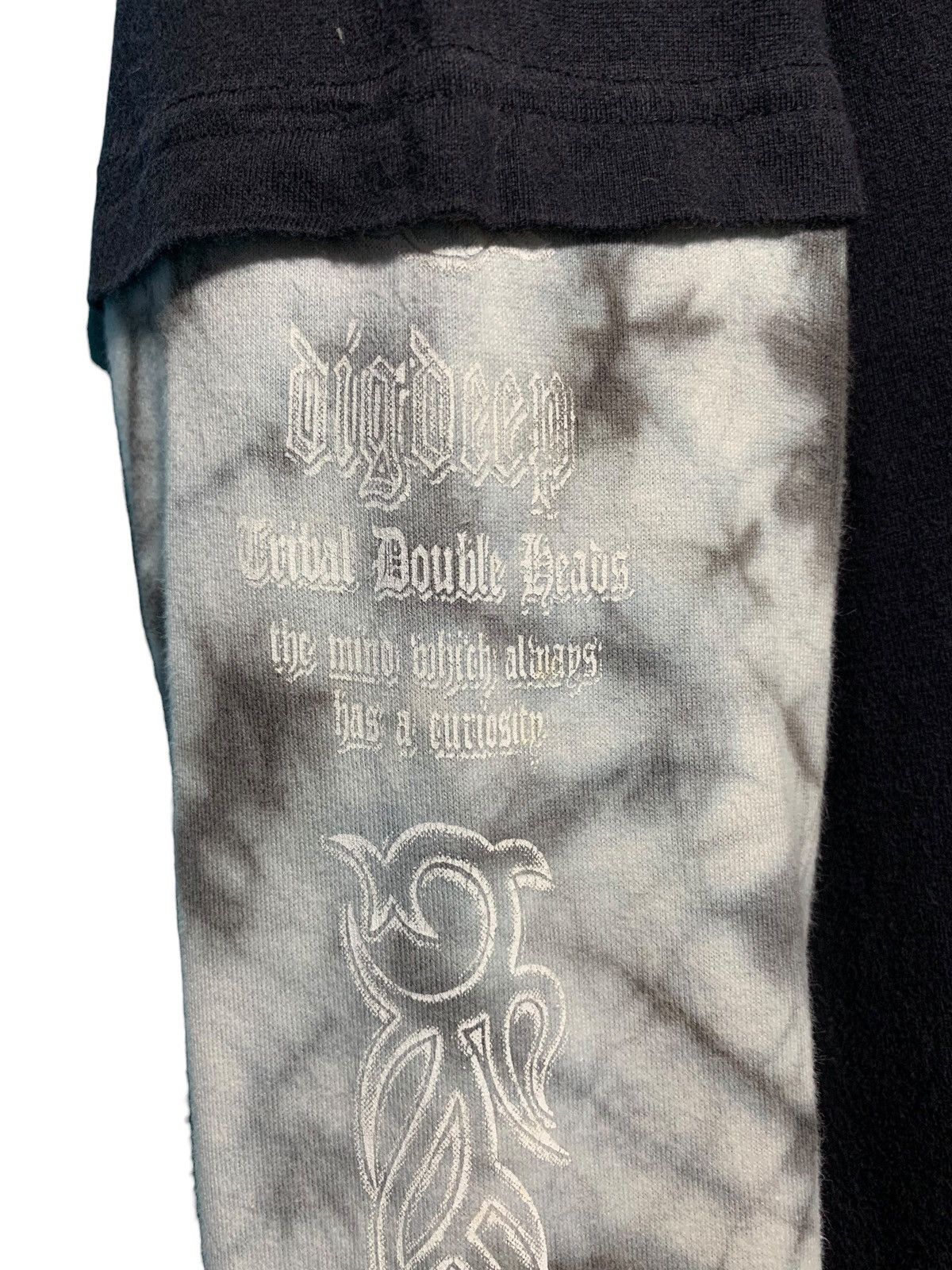 If Six Was Nine × Japanese Brand × Le Grande Bleu (L.G.B.) Y2k Dig Deep tribal dragon poem double layer iconic vintage Size US S / EU 44-46 / 1 - 7 Thumbnail