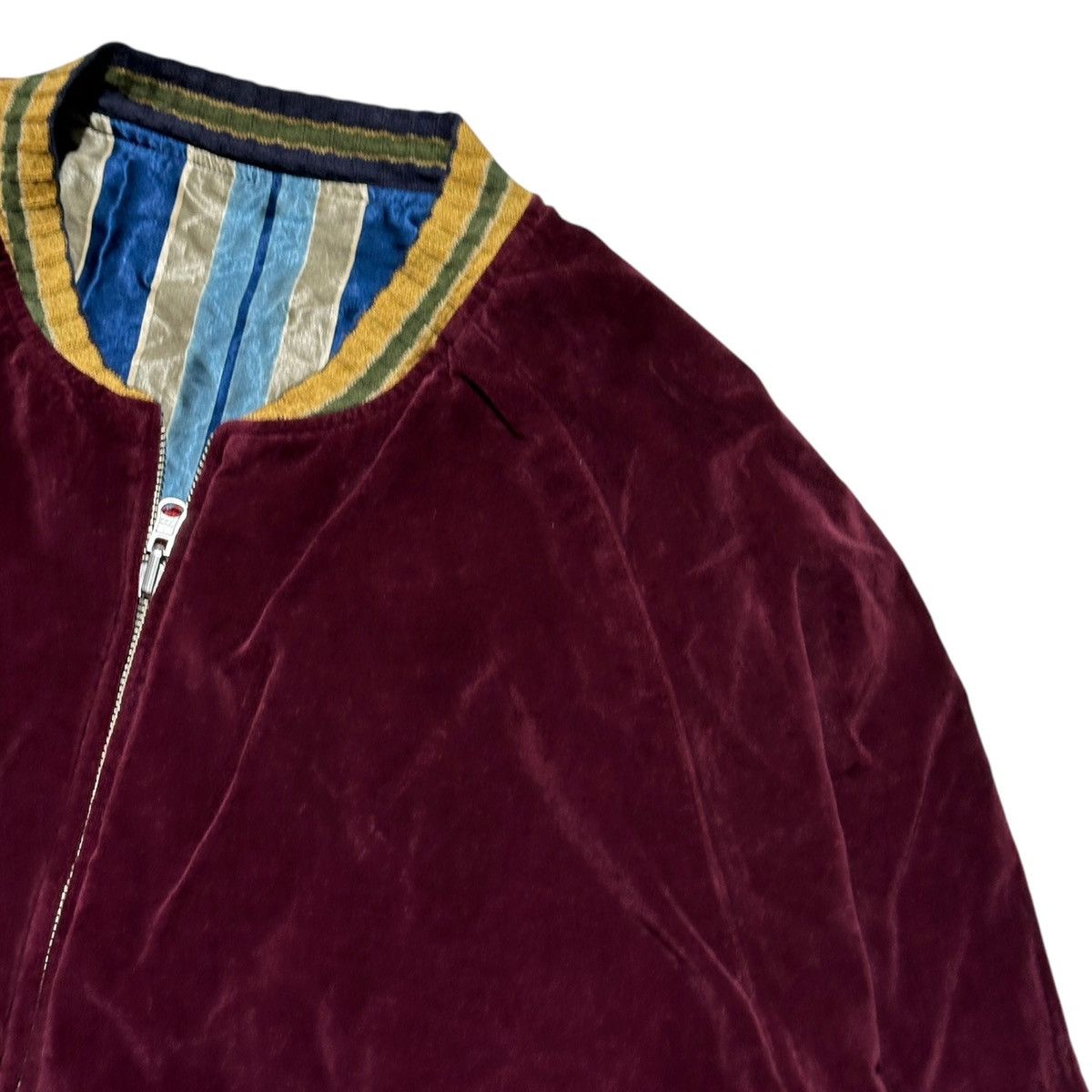 Kapital Reversible satin velvet souvenir bomber jacket Size US XL / EU 56 / 4 - 5 Thumbnail