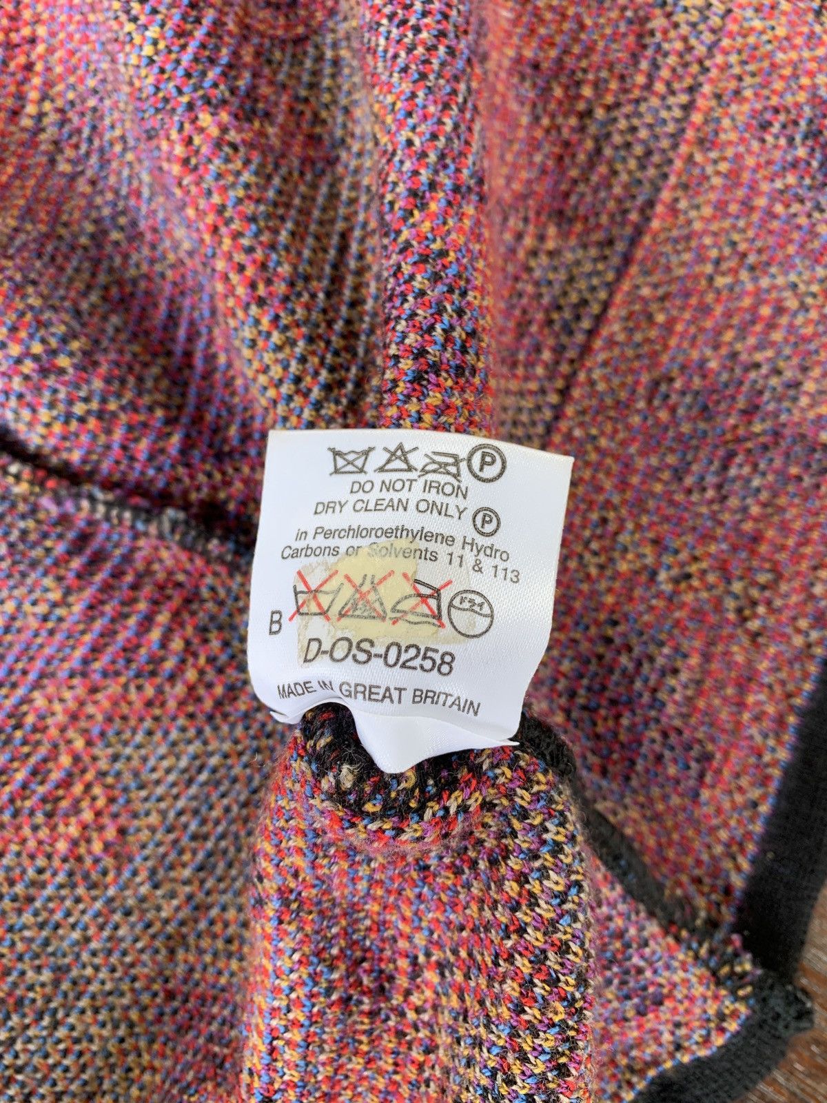 Jaeger 80s Jaeger London wool knitted native kimono cardigan Size US M / EU 48-50 / 2 - 6 Thumbnail