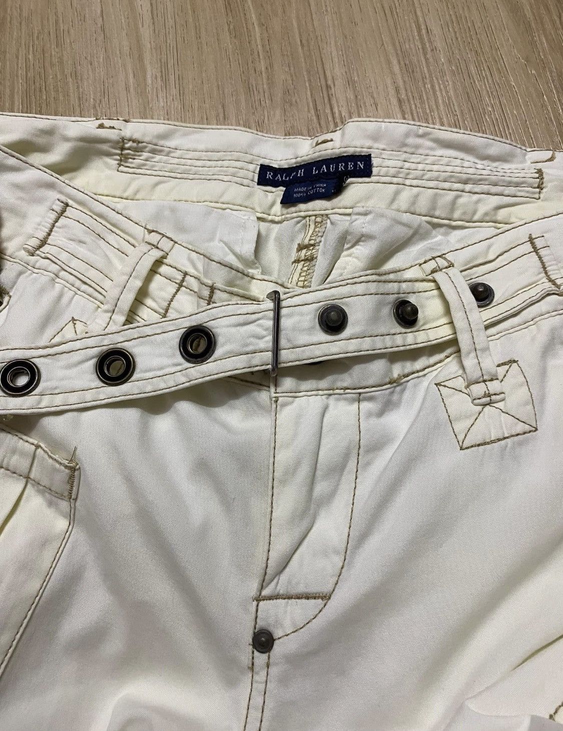 Polo Ralph Lauren 90s polo ralph laurent military multipocket tactical pants Size 25" / US 0 / IT 36 - 6 Thumbnail