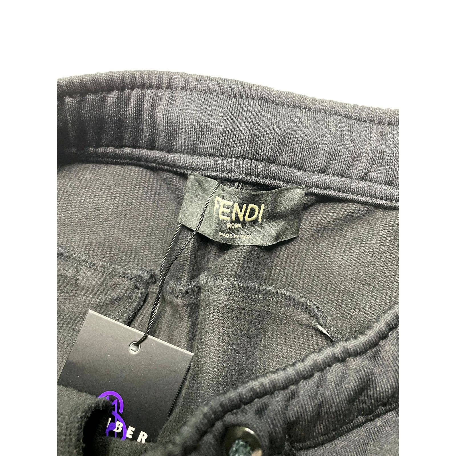 Fendi Fendi Logo Black & Neon Sweatsuit Size US 34 / EU 50 - 2 Thumbnail