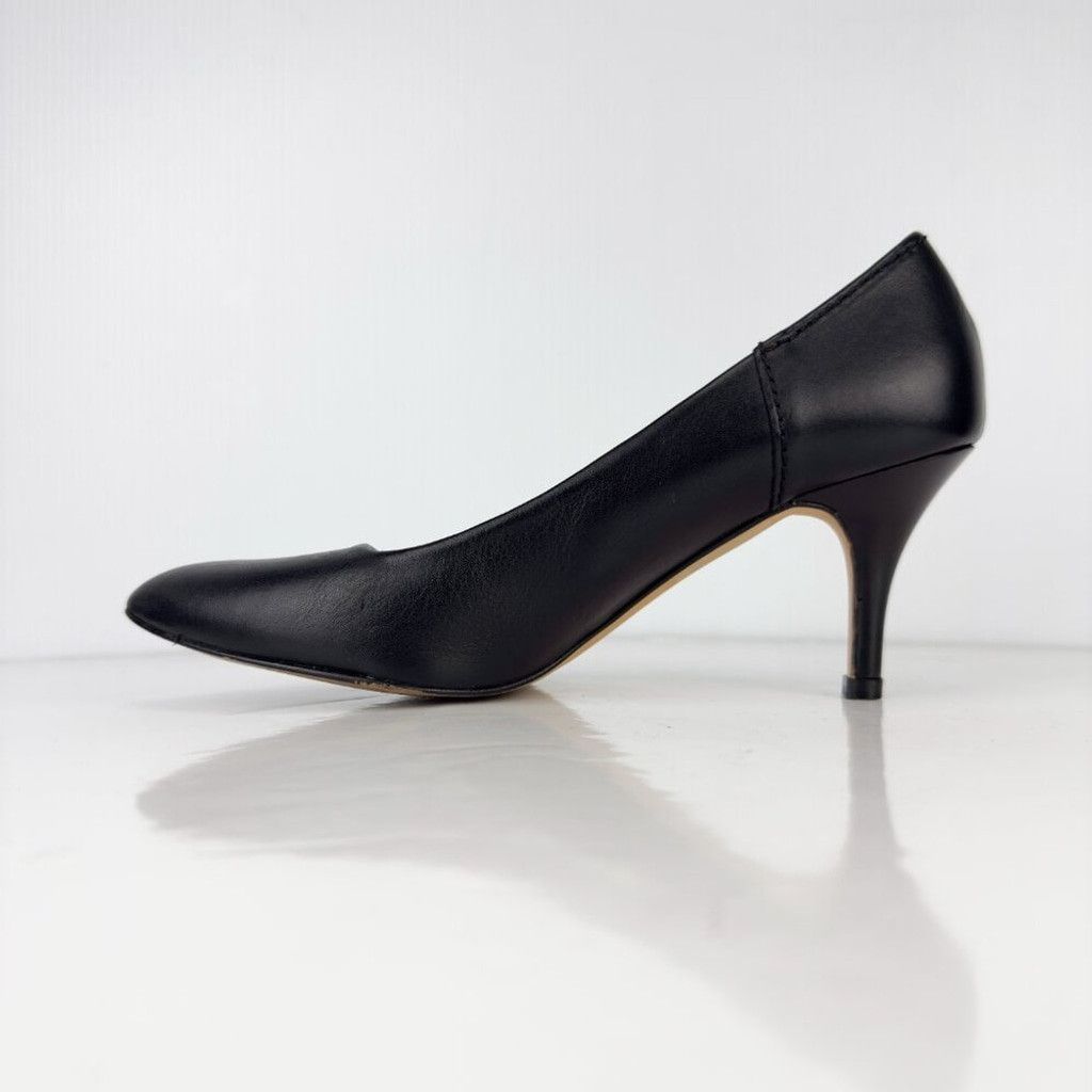 Filippa K FILIPPA K Leather Pointed Toes Black Stilettos Pumps Size 38 Size US 8 / IT 38 - 4 Thumbnail
