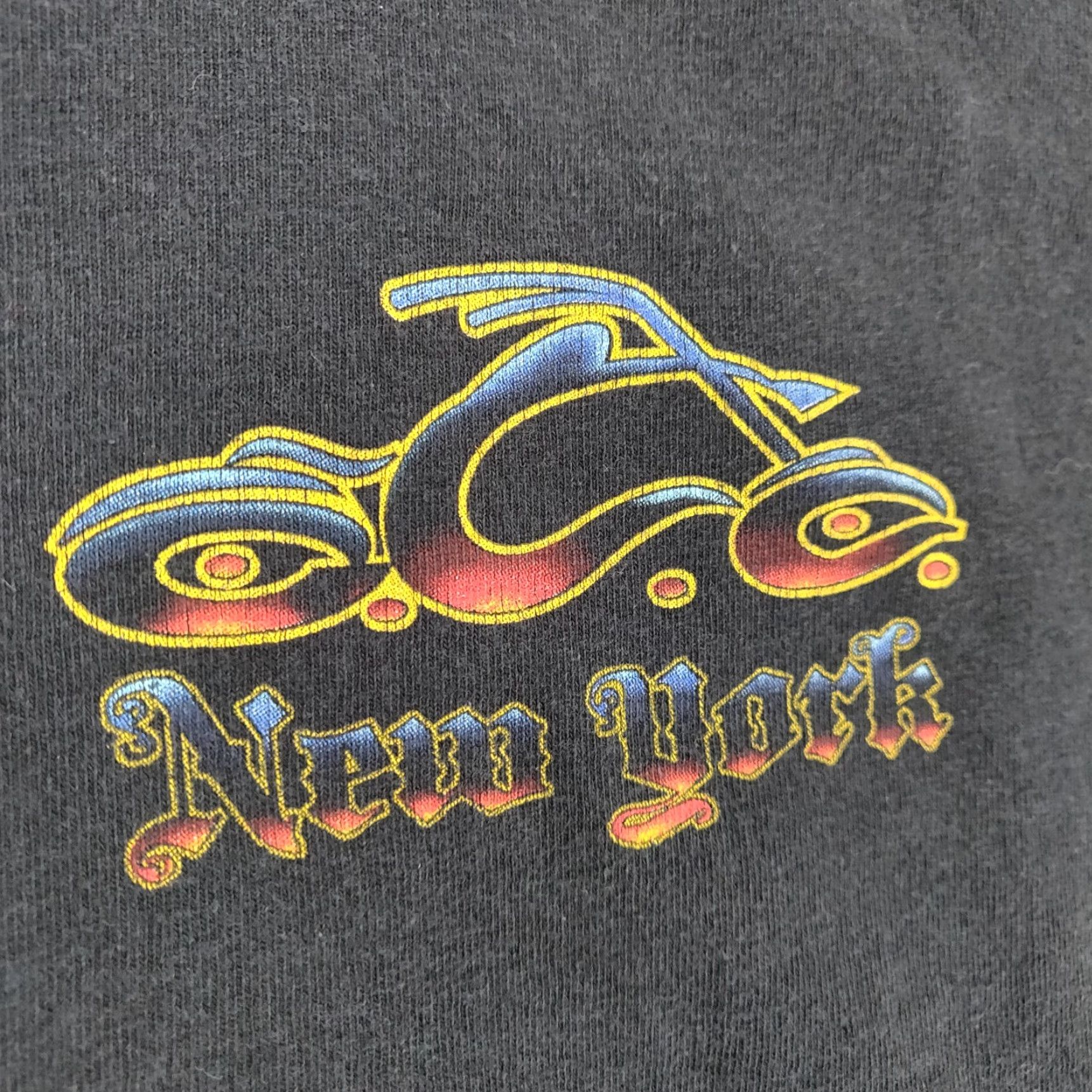 Vintage VINTAGE Orange County Choppers Shirt Mens L Black 90s Biker Motorcycle Graphic Print Double-Sided Crew Neck Cotton T-Shirt Yellow? Size US L / EU 52-54 / 3 - 6 Thumbnail