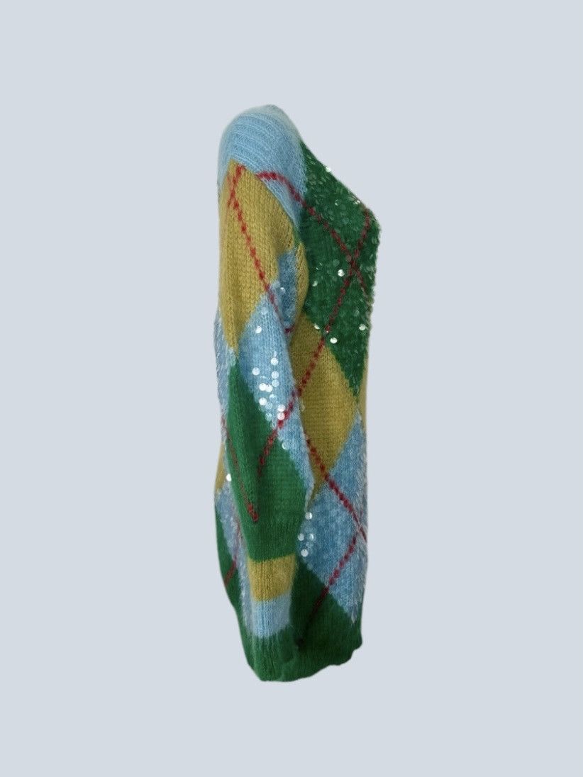 Gucci Gucci long sweater in mohair blend with diamond and sequin Size S / US 4 / IT 40 - 3 Thumbnail