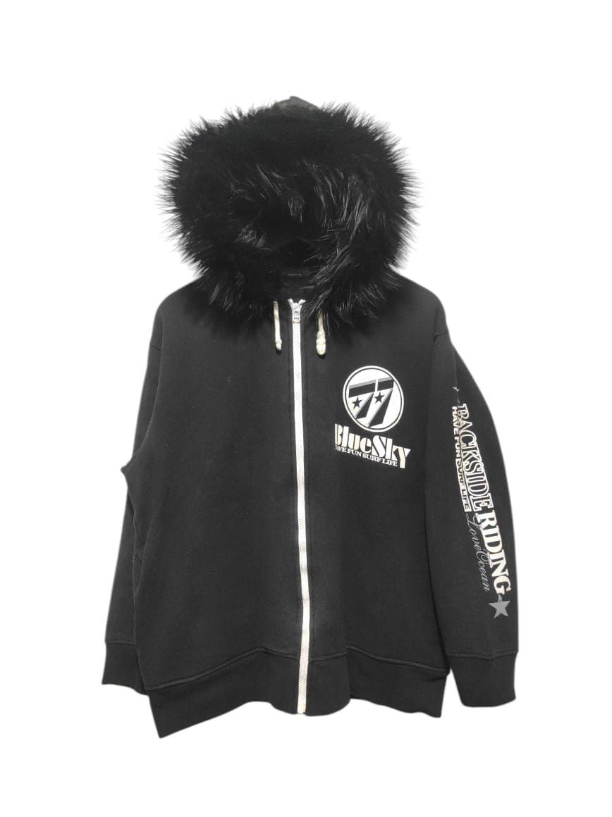 If Six Was Nine THRUXTON bluesky Zip Fur Hoodie i6w9 Lgb Style Size US L / EU 52-54 / 3 - 2 Thumbnail