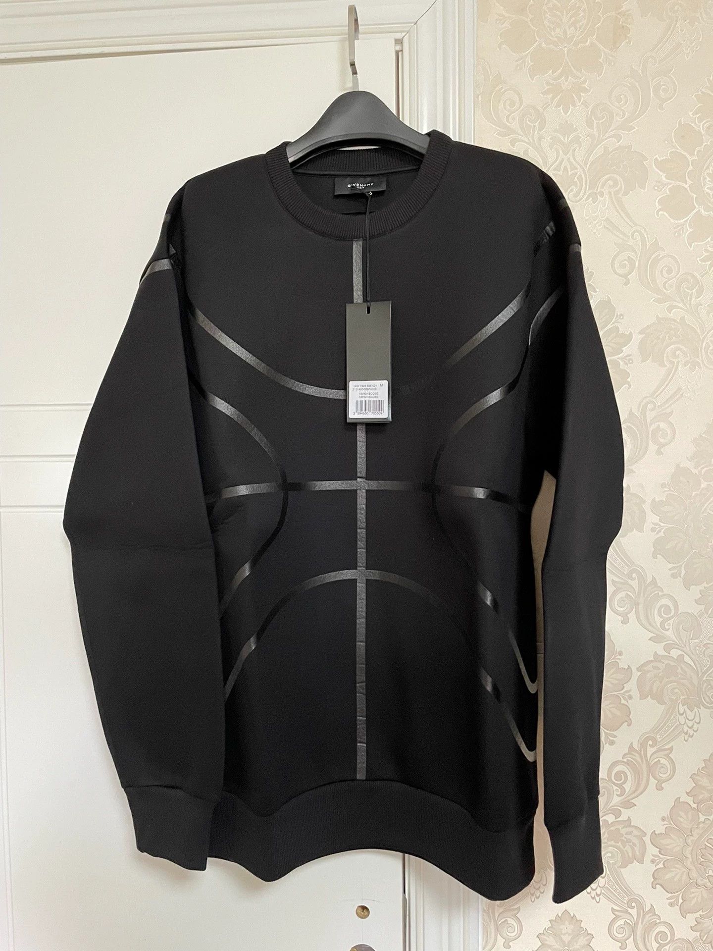 Givenchy Givenchy Space Cotton Striped Crew OS M Runway New Size US M / EU 48-50 / 2 - 5 Thumbnail