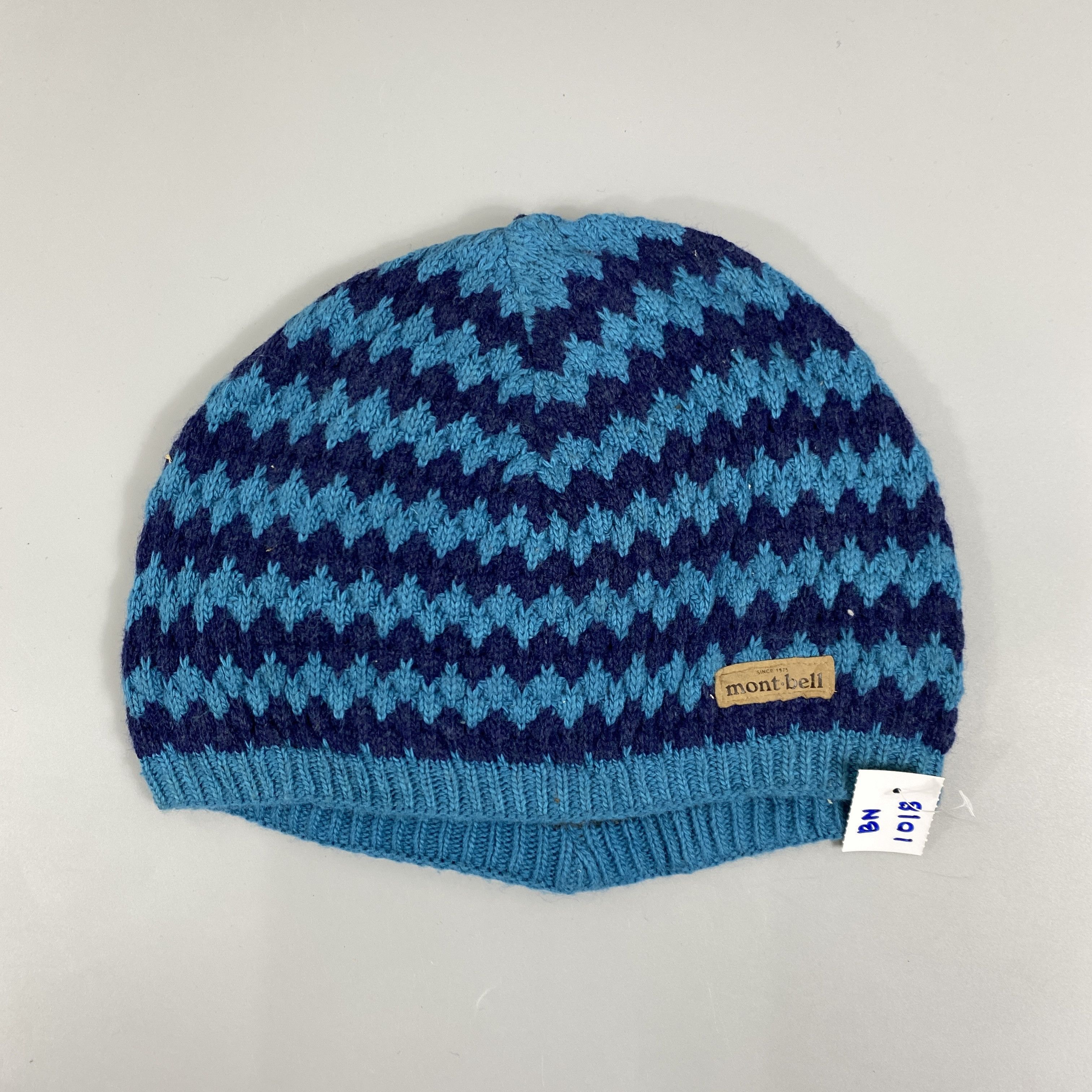 Montbell Montbell Striped Knitted Beanie Hat -BN1018 Size ONE SIZE - 6 Thumbnail