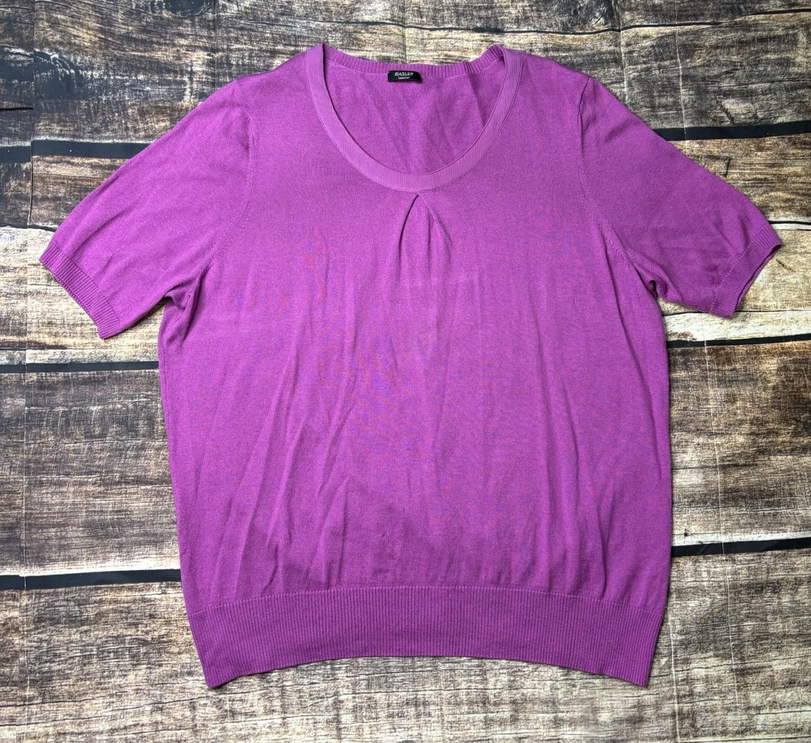 Ben Baller Basler Selection Top Womens 50 US L Silk Cashmere Germany Size L / US 10 / IT 46 - 1 Thumbnail
