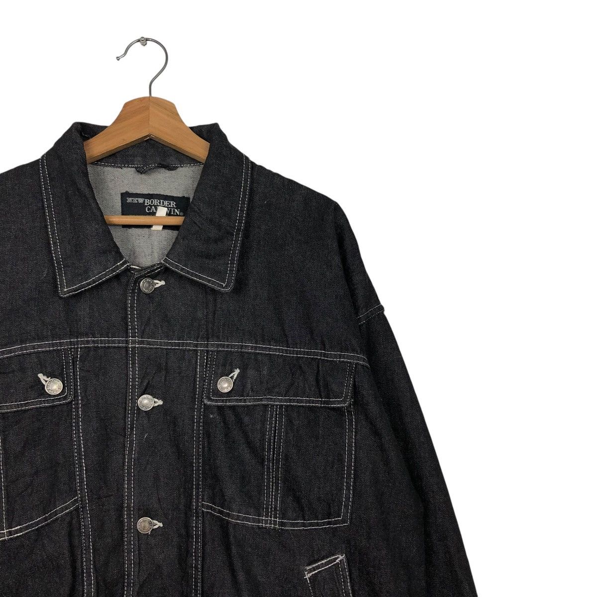 Japanese Brand 🔥VINTAGE CHORE BOMBER JACKET BORDER CARWIN ISSEY MIYAKE Size US M / EU 48-50 / 2 - 9 Thumbnail