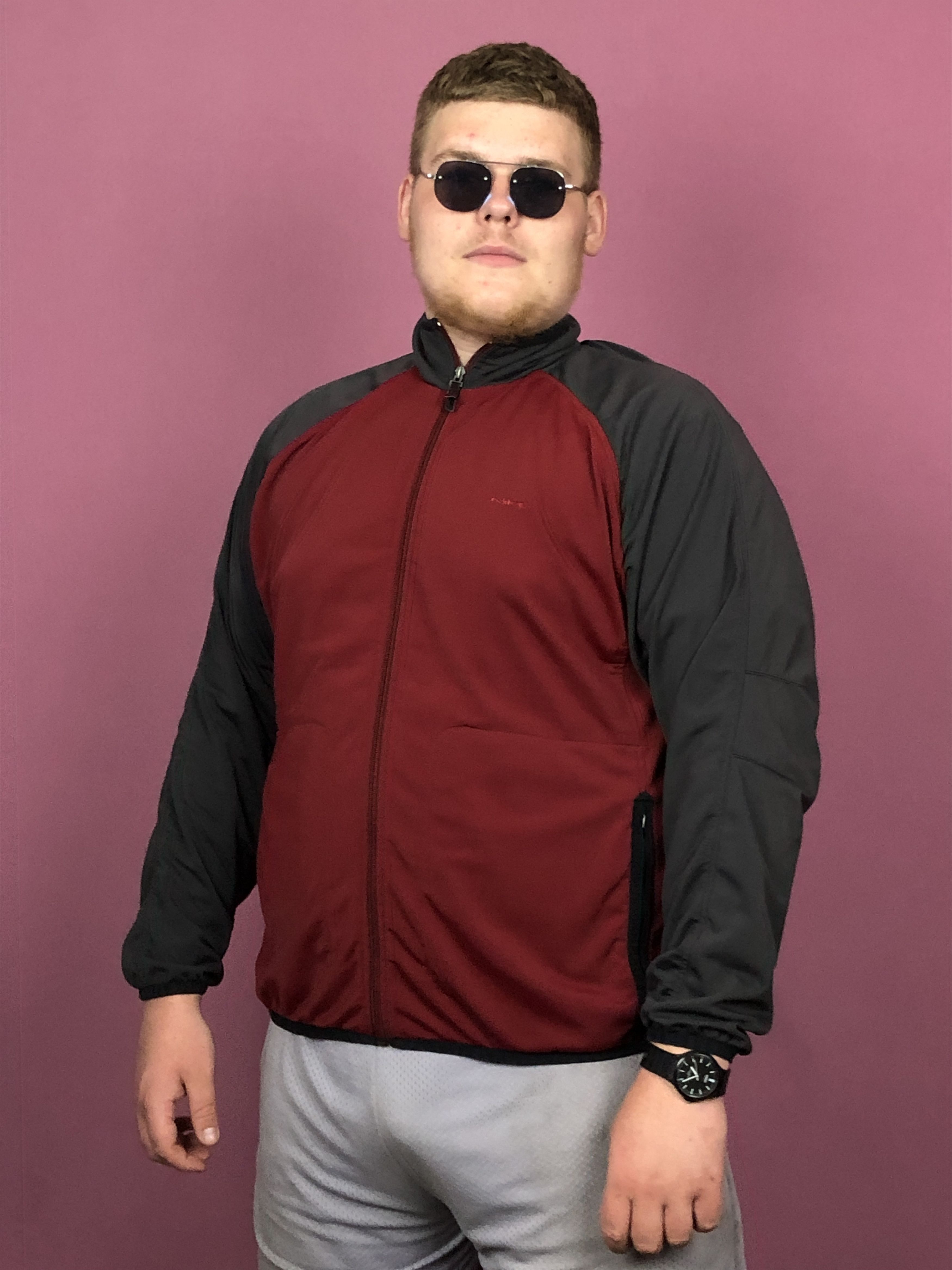 Nike × Vintage Nike Vintage Men's Windbreaker Jacket - XL Size US XL / EU 56 / 4 - 2 Thumbnail