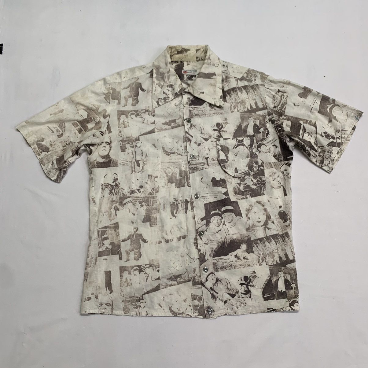 Japanese Brand FULL PRINT SHIRT Size US L / EU 52-54 / 3 - 1 Thumbnail