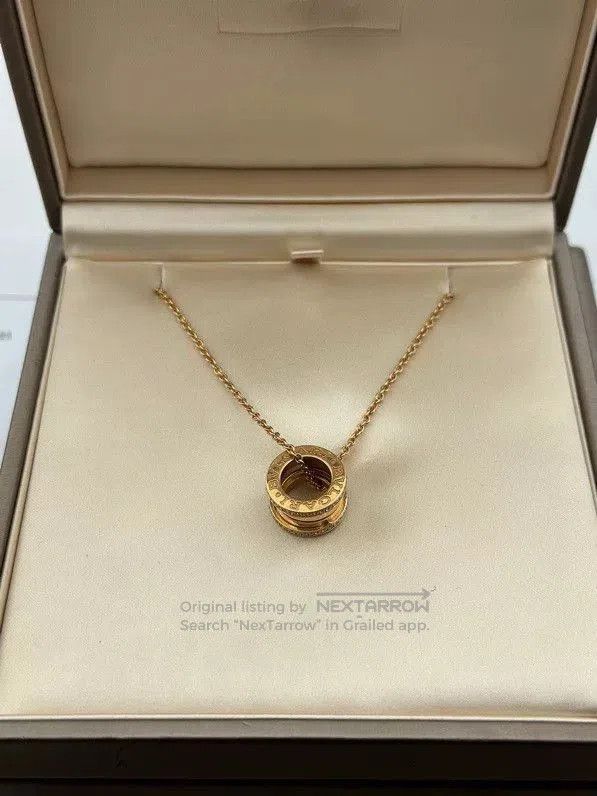 Bvlgari Bvlgari B.Zero 1 18k Rose Gold Necklace. Size ONE SIZE - 4 Thumbnail