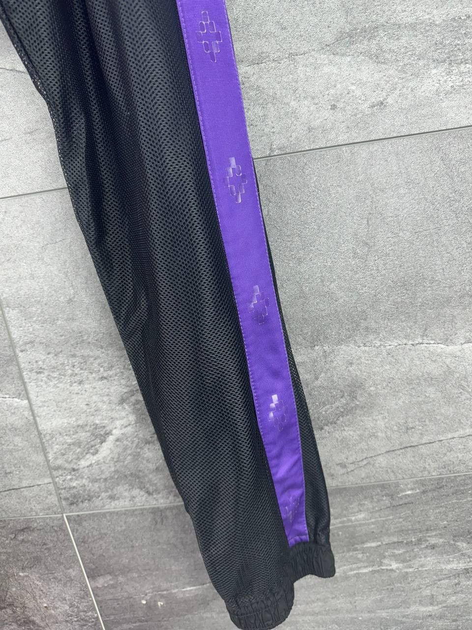 Marcelo Burlon Marcelo Burlon Mens Joggers Tapered Mesh Side Tape Jogging Size US 34 / EU 50 - 6 Thumbnail