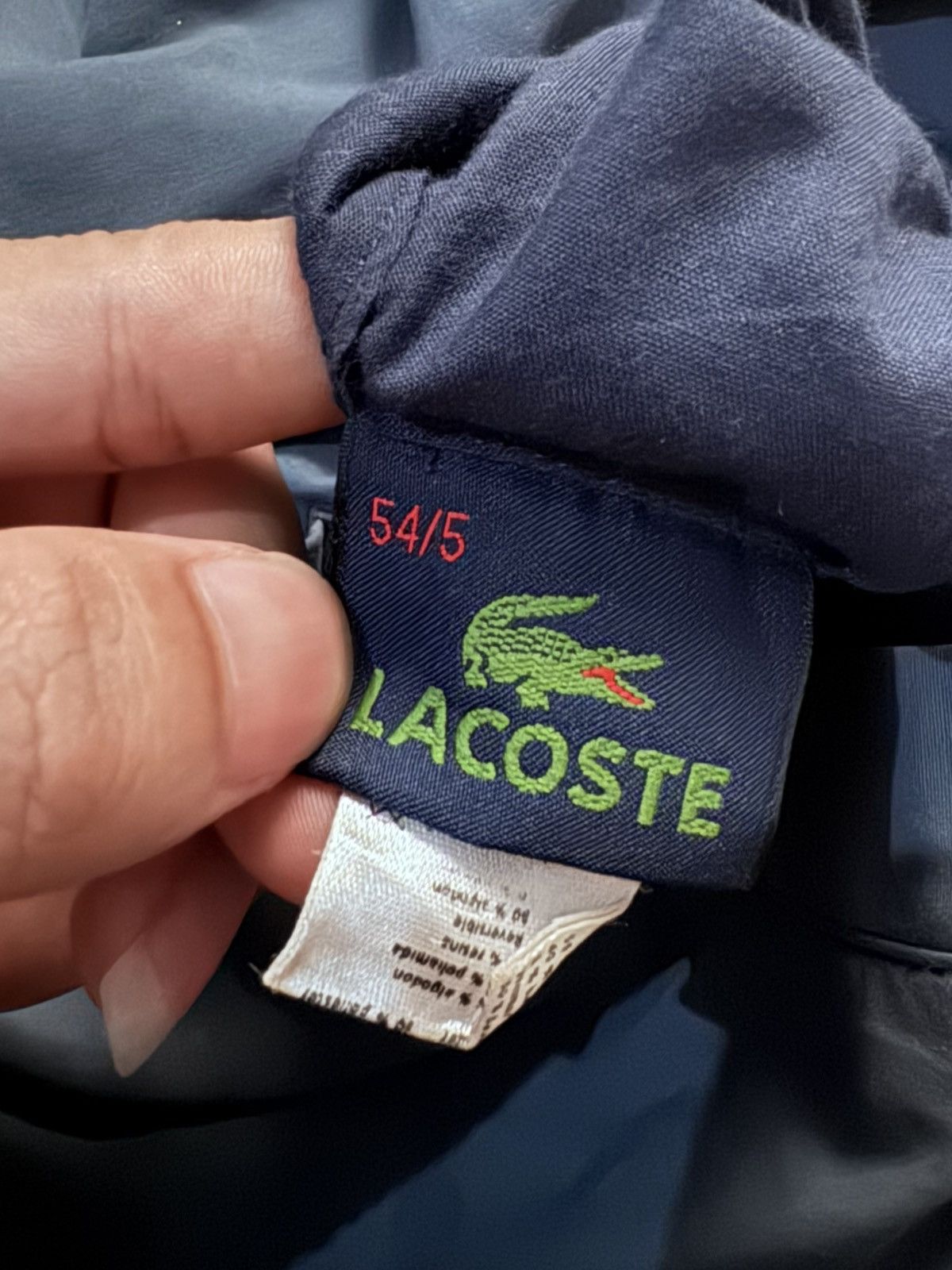 Lacoste Lacoste Reversible Jacket Size US L / EU 52-54 / 3 - 7 Thumbnail