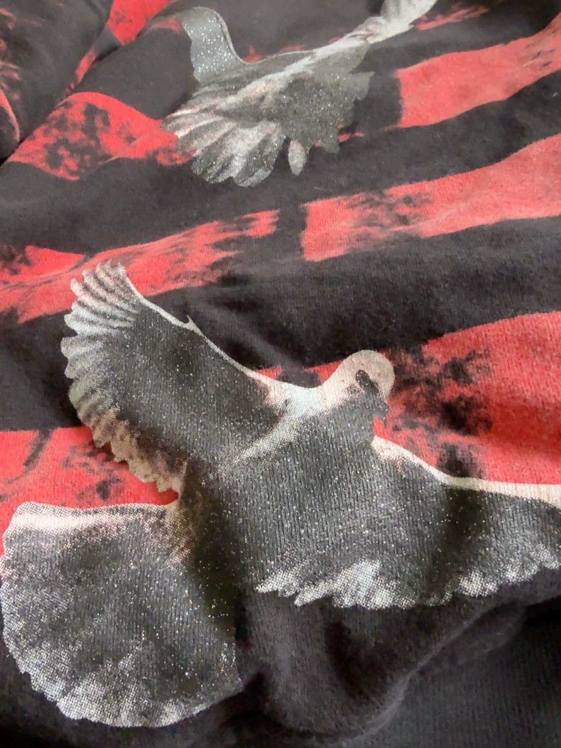 Amiri Amiri blood pigeon sweater Size US M / EU 48-50 / 2 - 8 Thumbnail