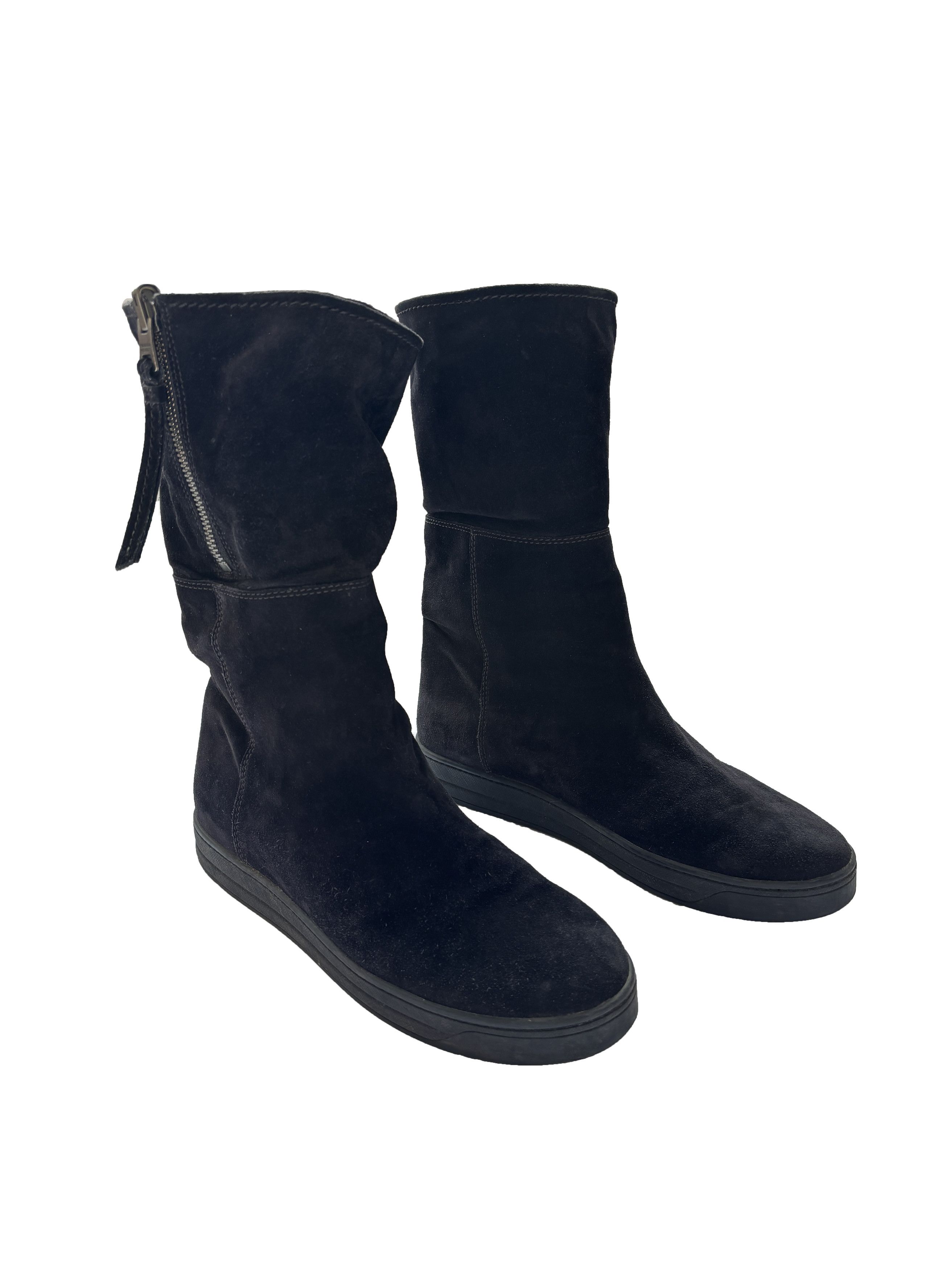 Prada ⚡️QUICK SALE⚡️Prada Sport Linea Rossa Suede Boots Size US 9 / IT 39 - 2 Thumbnail