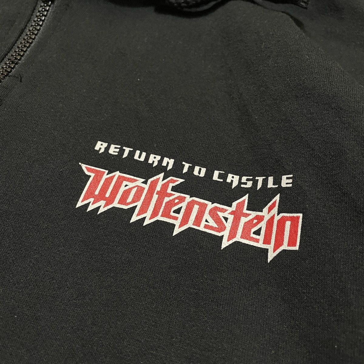 Playstation 00s Return To The Castle Wolfeinstein Game Promo Zip Hoodie Size US L / EU 52-54 / 3 - 2 Thumbnail