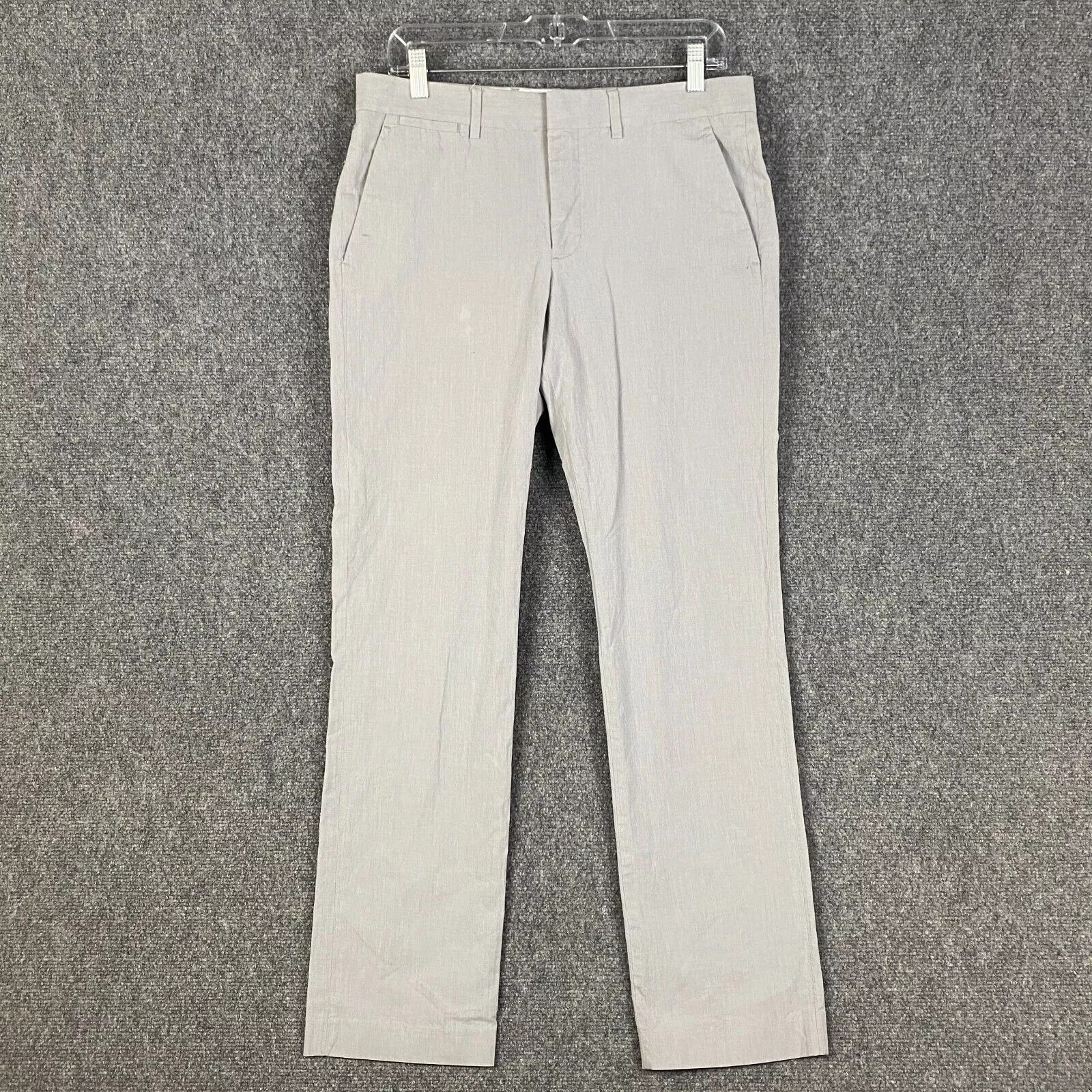 Express Express Photographer Pants Men's 30/32 Gray Hook & Eye Size US 30 / EU 46 - 1 Thumbnail